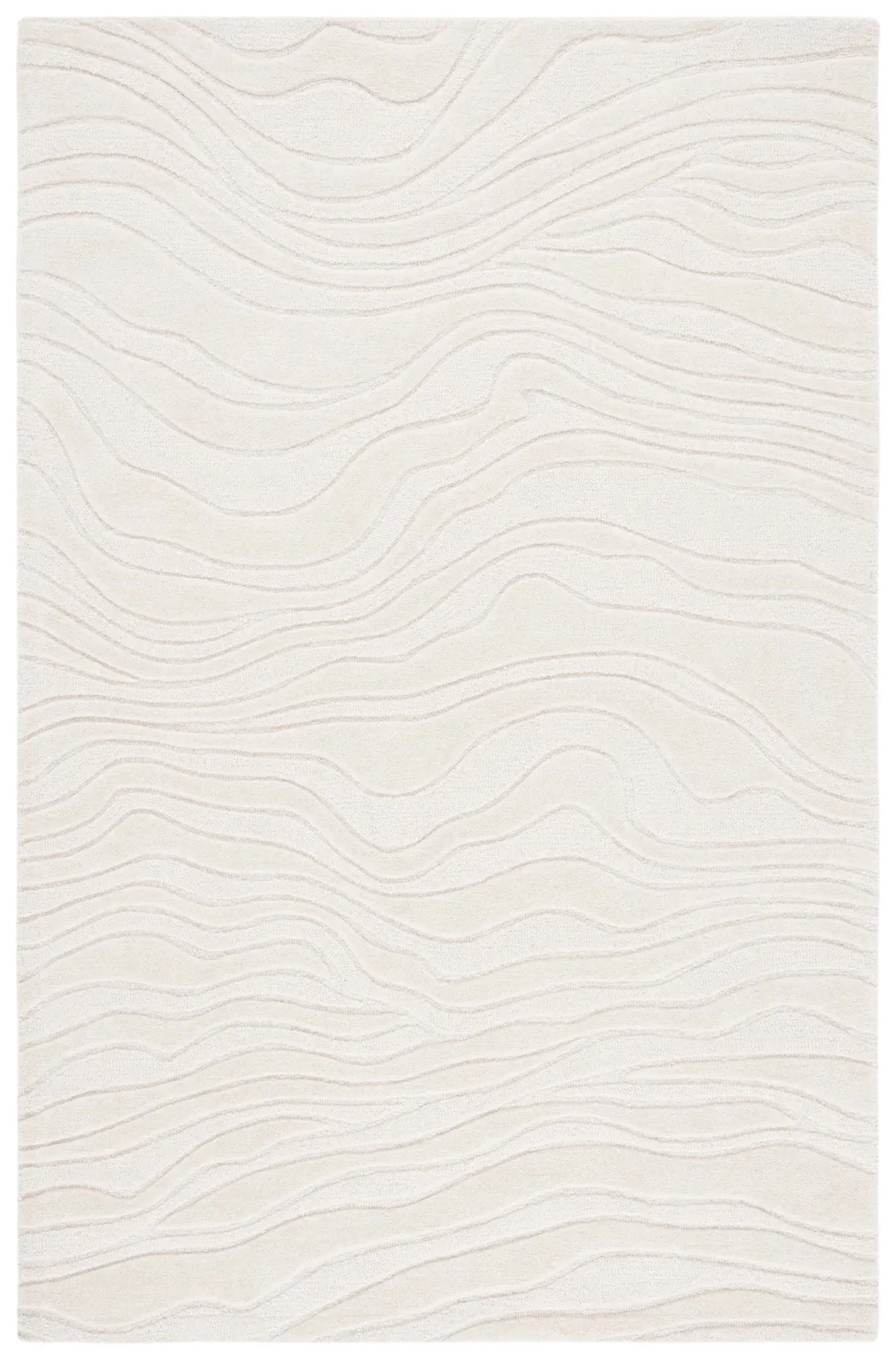 Rodeo Drive Wavy Strata Hand-Tufted Wool Rug
