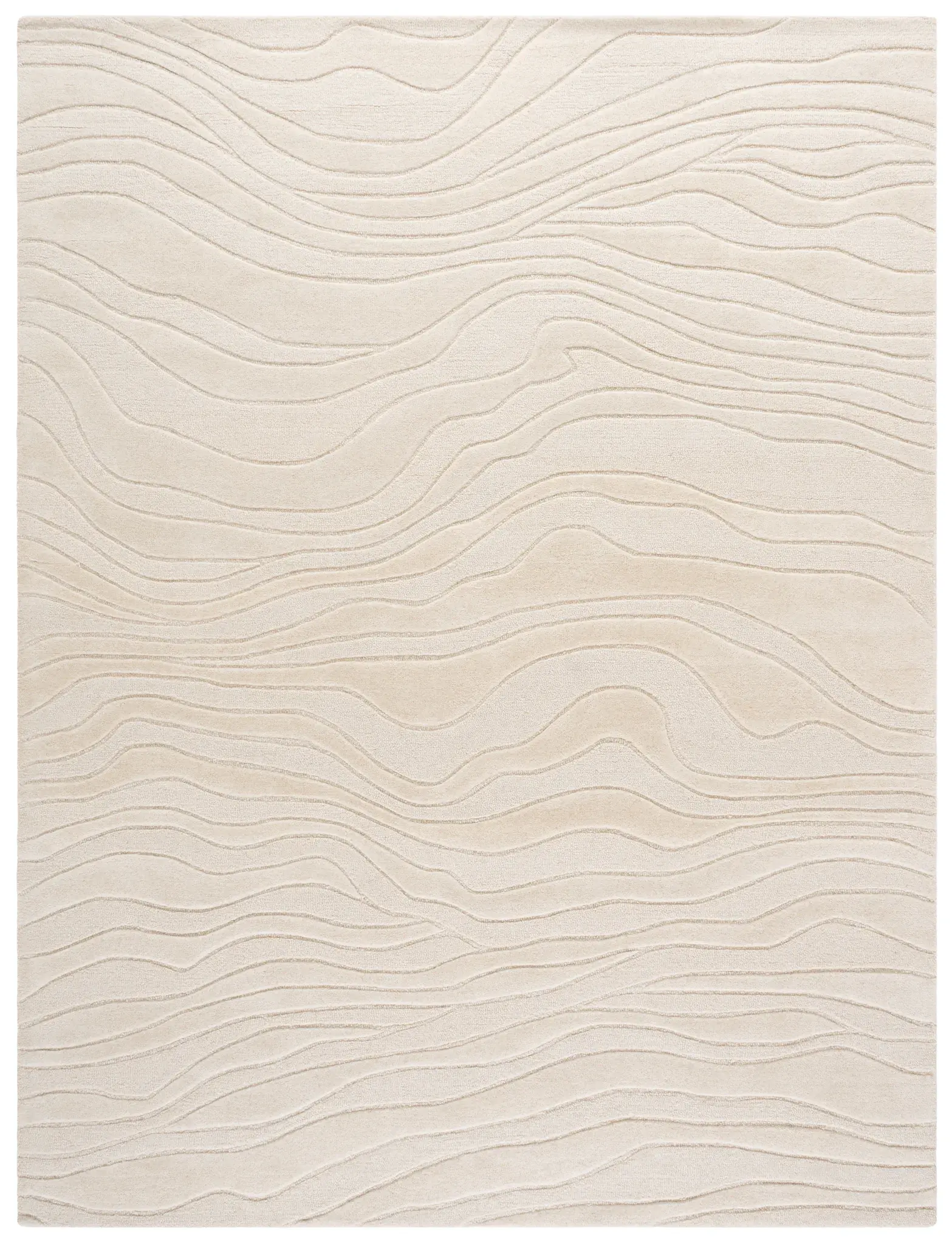 Rodeo Drive Wavy Strata Hand-Tufted Wool Rug