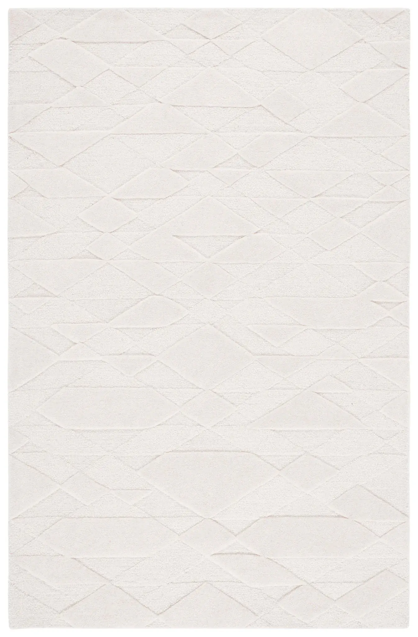 Rodeo Drive Geometric Diamond Hand-Tufted Wool Rug