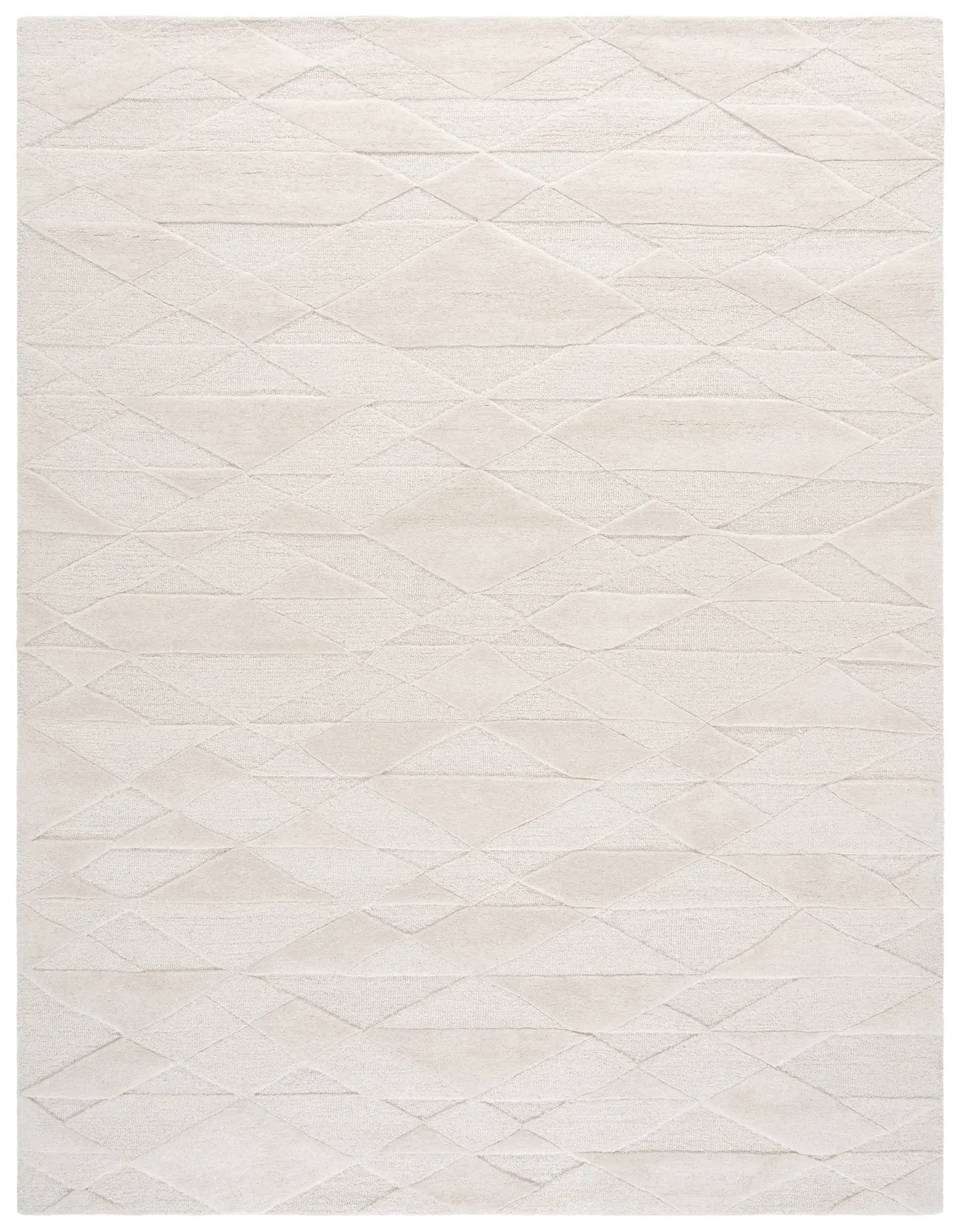 Rodeo Drive Geometric Diamond Hand-Tufted Wool Rug