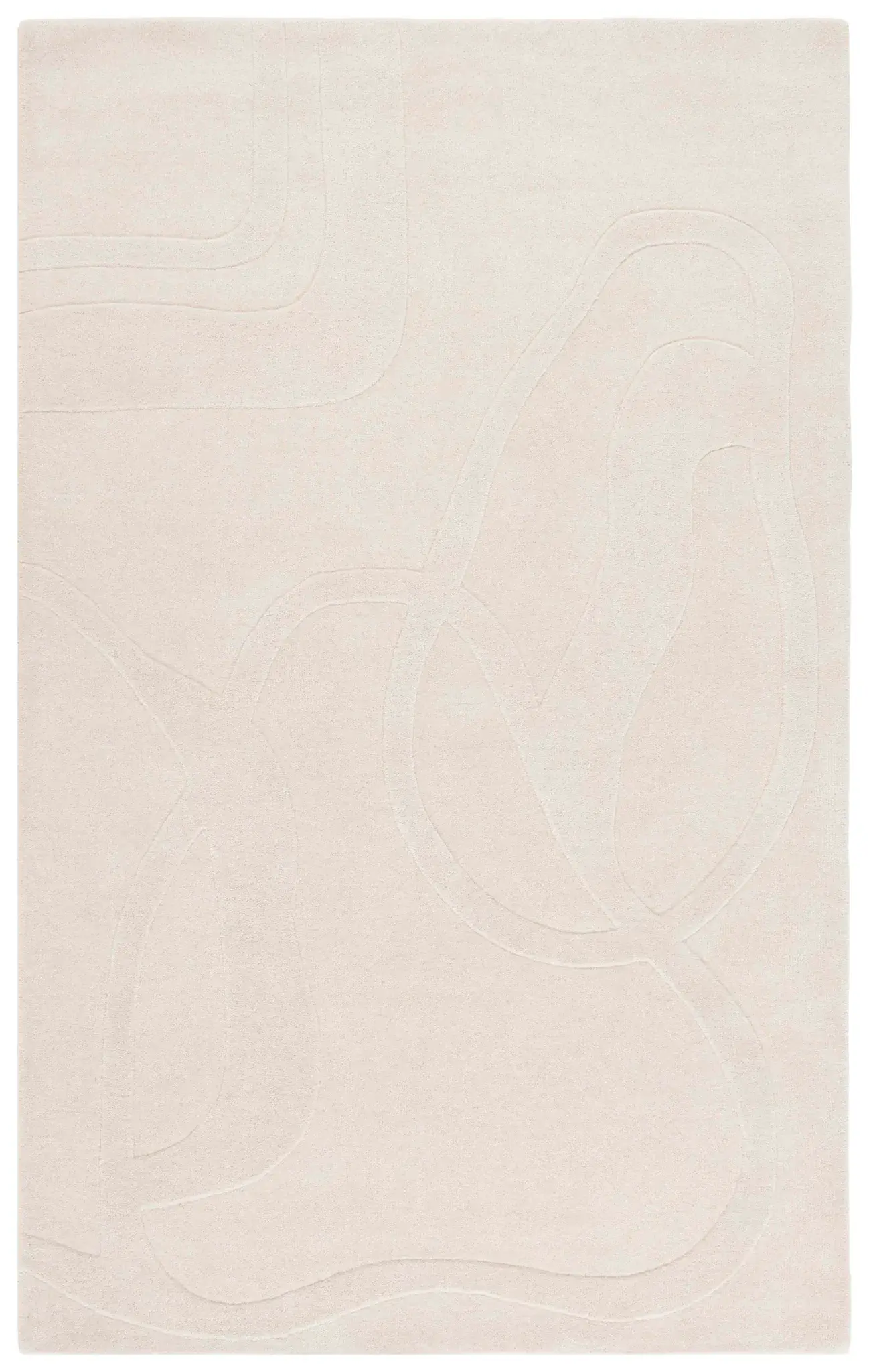 Rodeo Drive Abstract Ribbon Hand-Tufted Wool Rug
