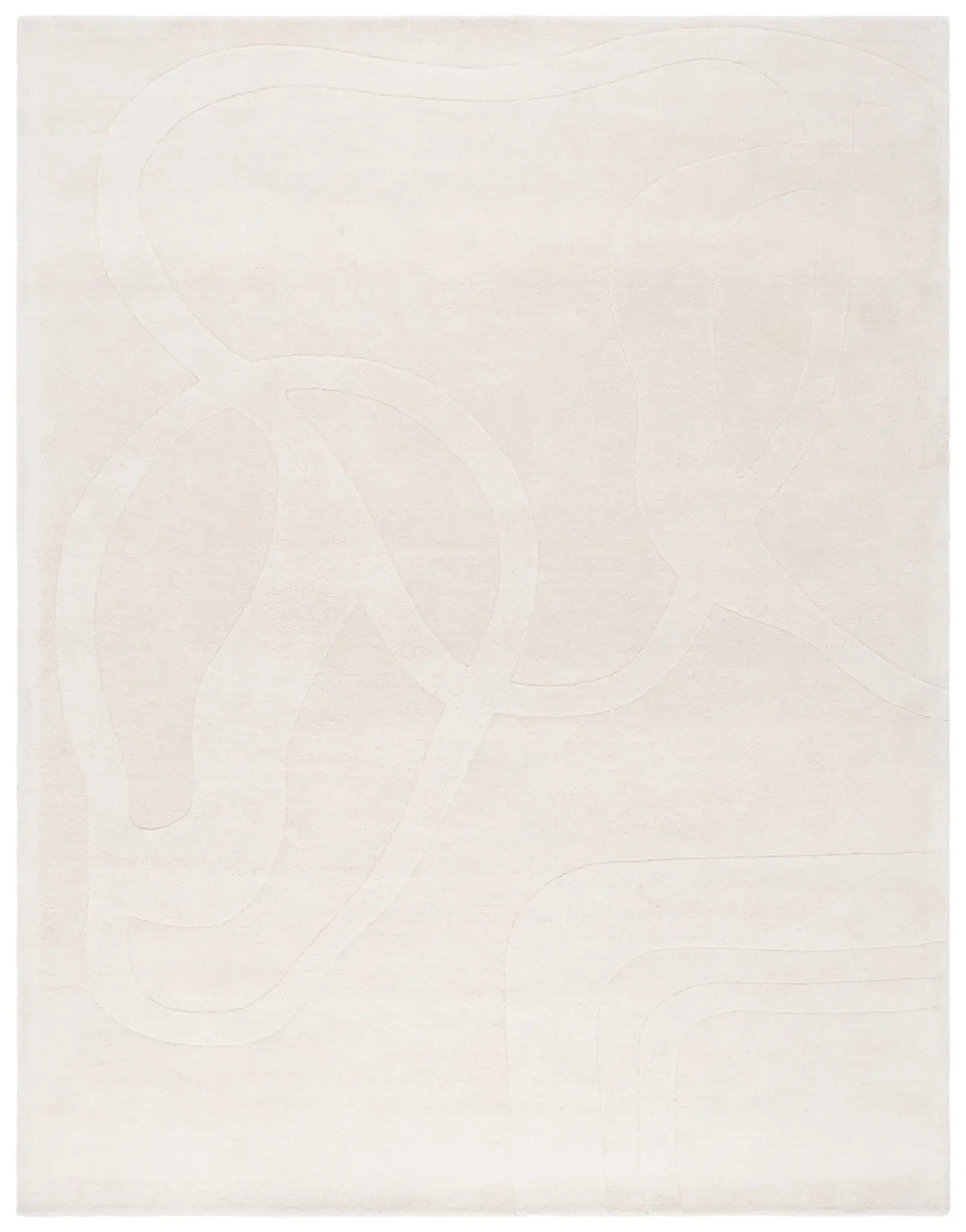 Rodeo Drive Abstract Ribbon Hand-Tufted Wool Rug