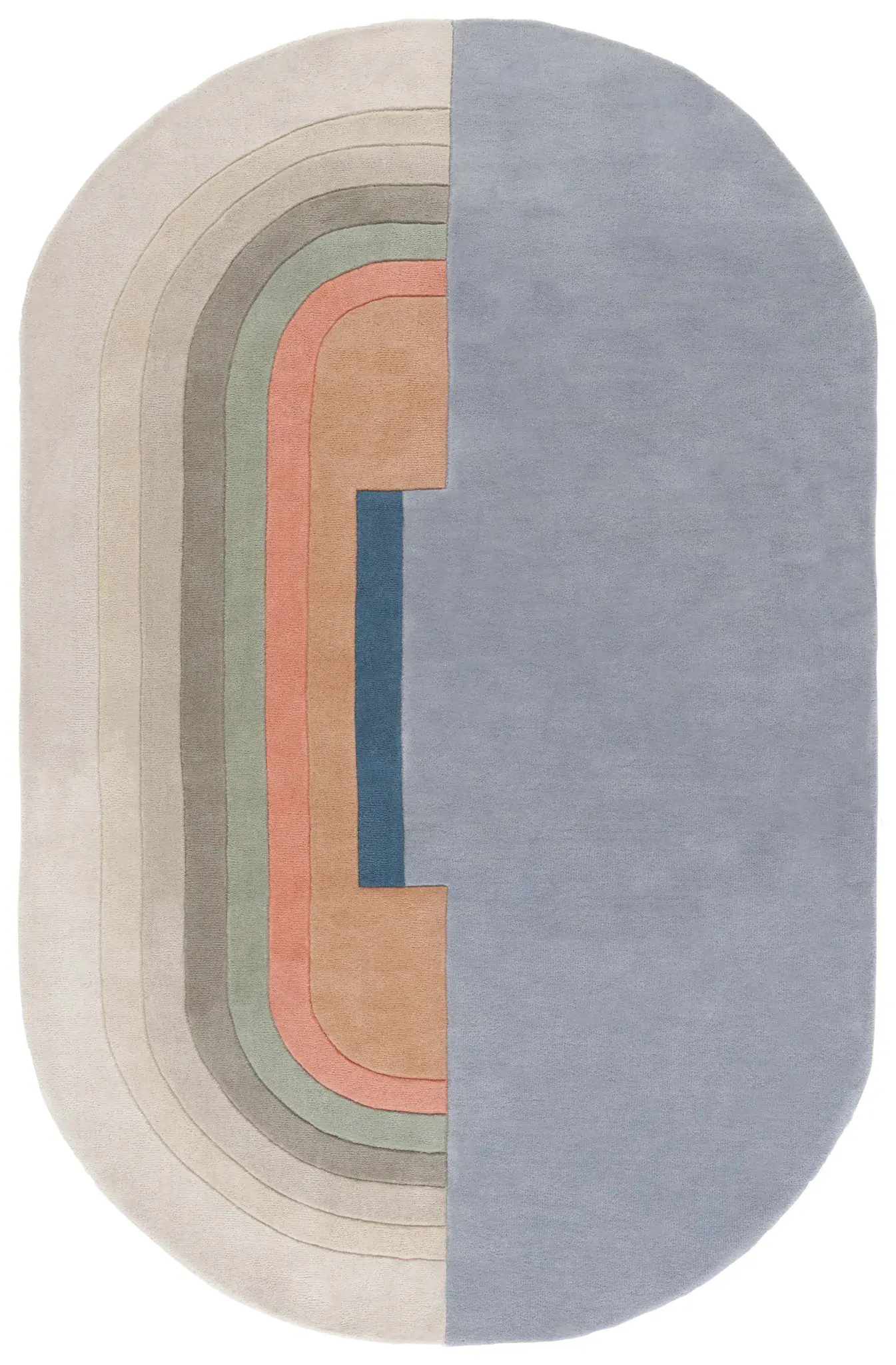 Rodeo Drive Concentric Arch Hand-Tufted Wool Rug