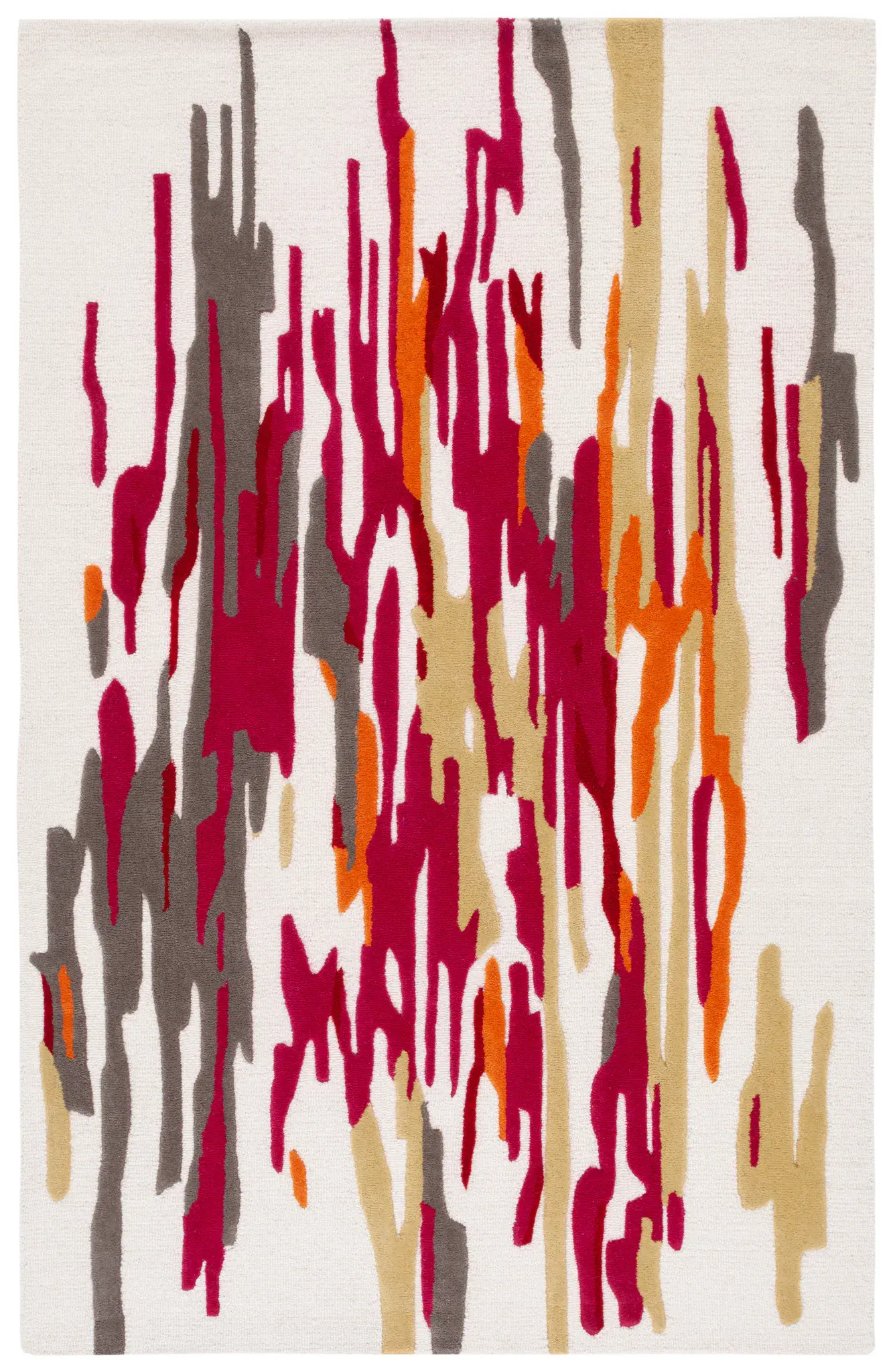 Rodeo Drive Abstract Brushstroke Hand-Tufted Wool Rug