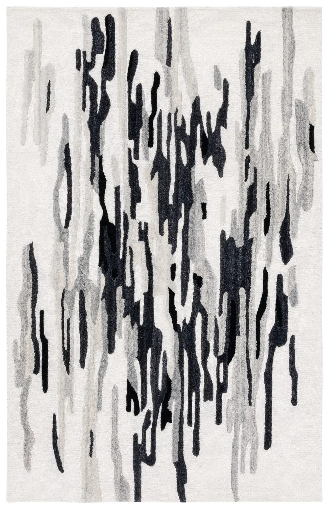 Rodeo Drive Abstract Brushstroke Hand-Tufted Wool Rug