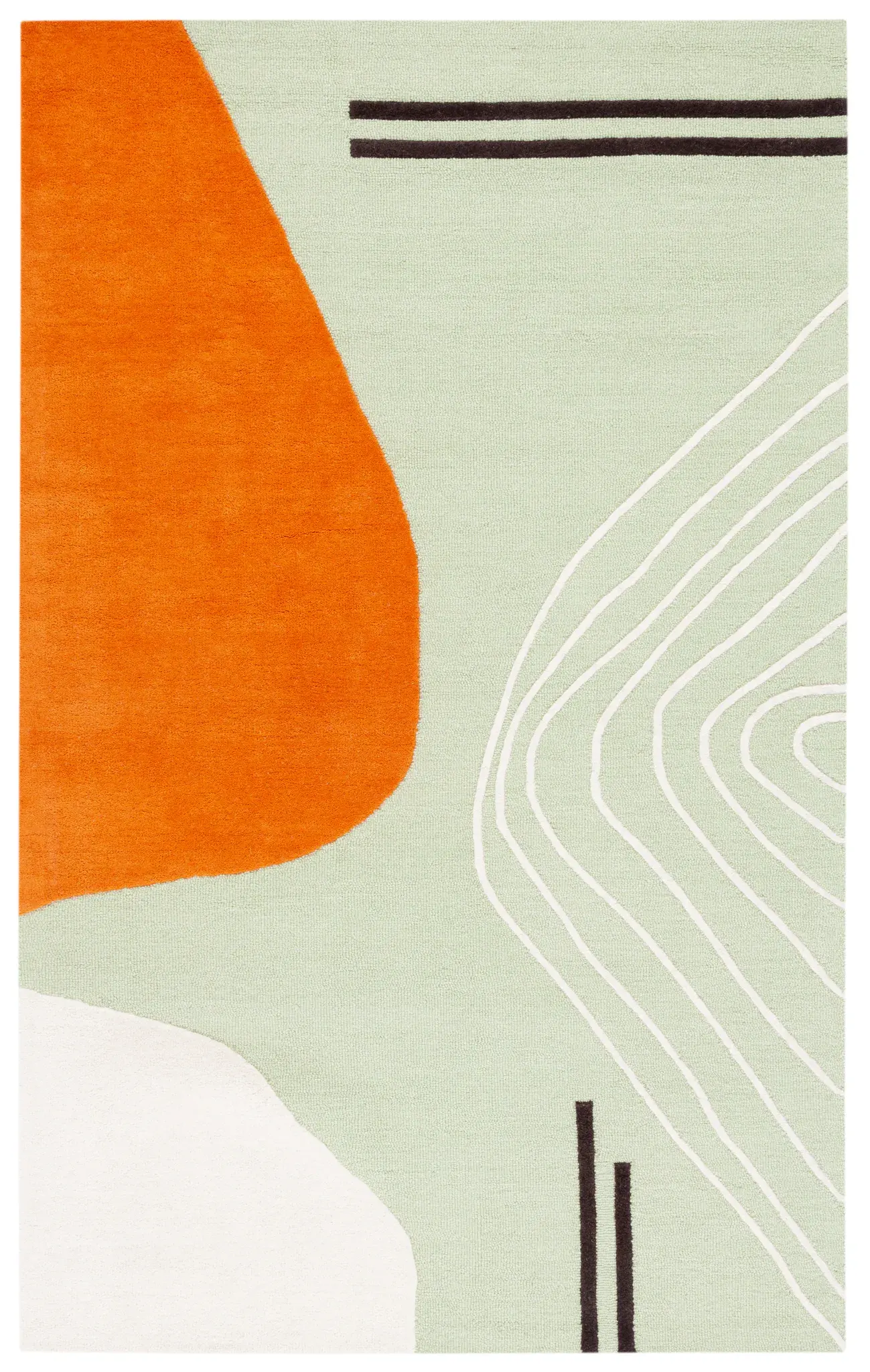 Rodeo Drive Abstract Shapes Hand-Tufted Wool Rug