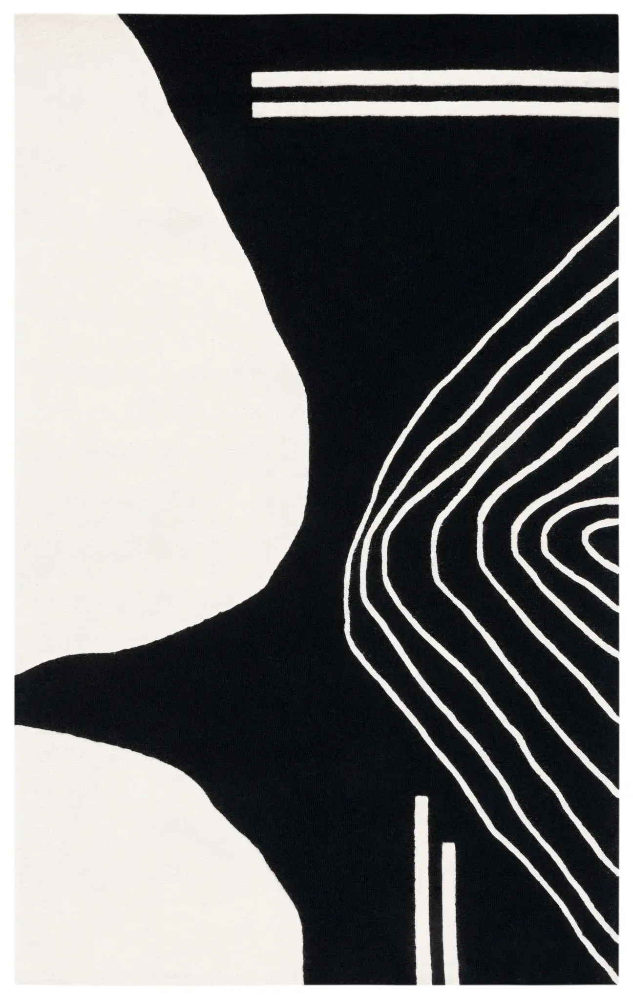 Rodeo Drive Abstract Shapes Hand-Tufted Wool Rug