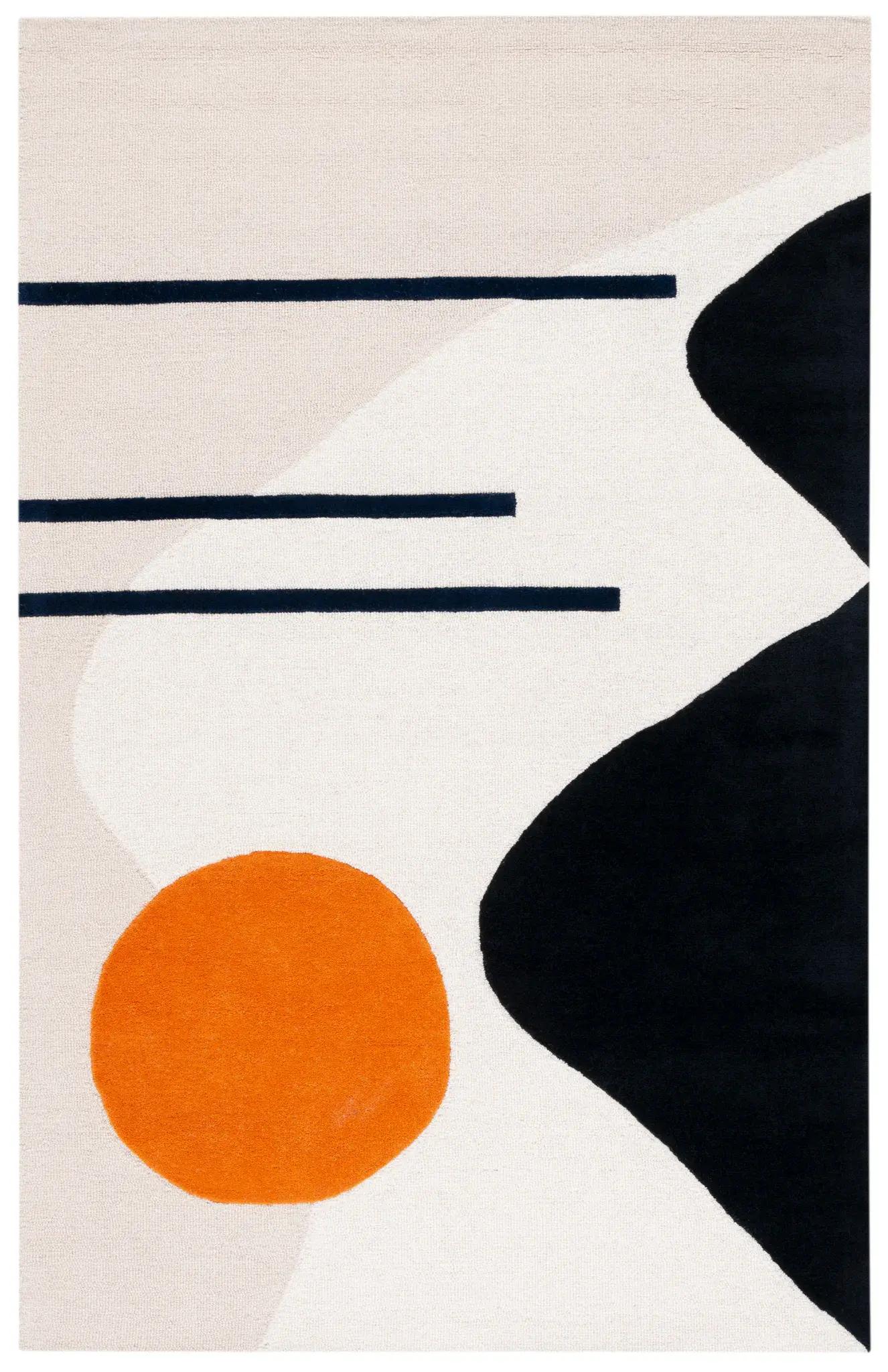 Rodeo Drive Abstract Landscape Hand-Tufted Wool Rug