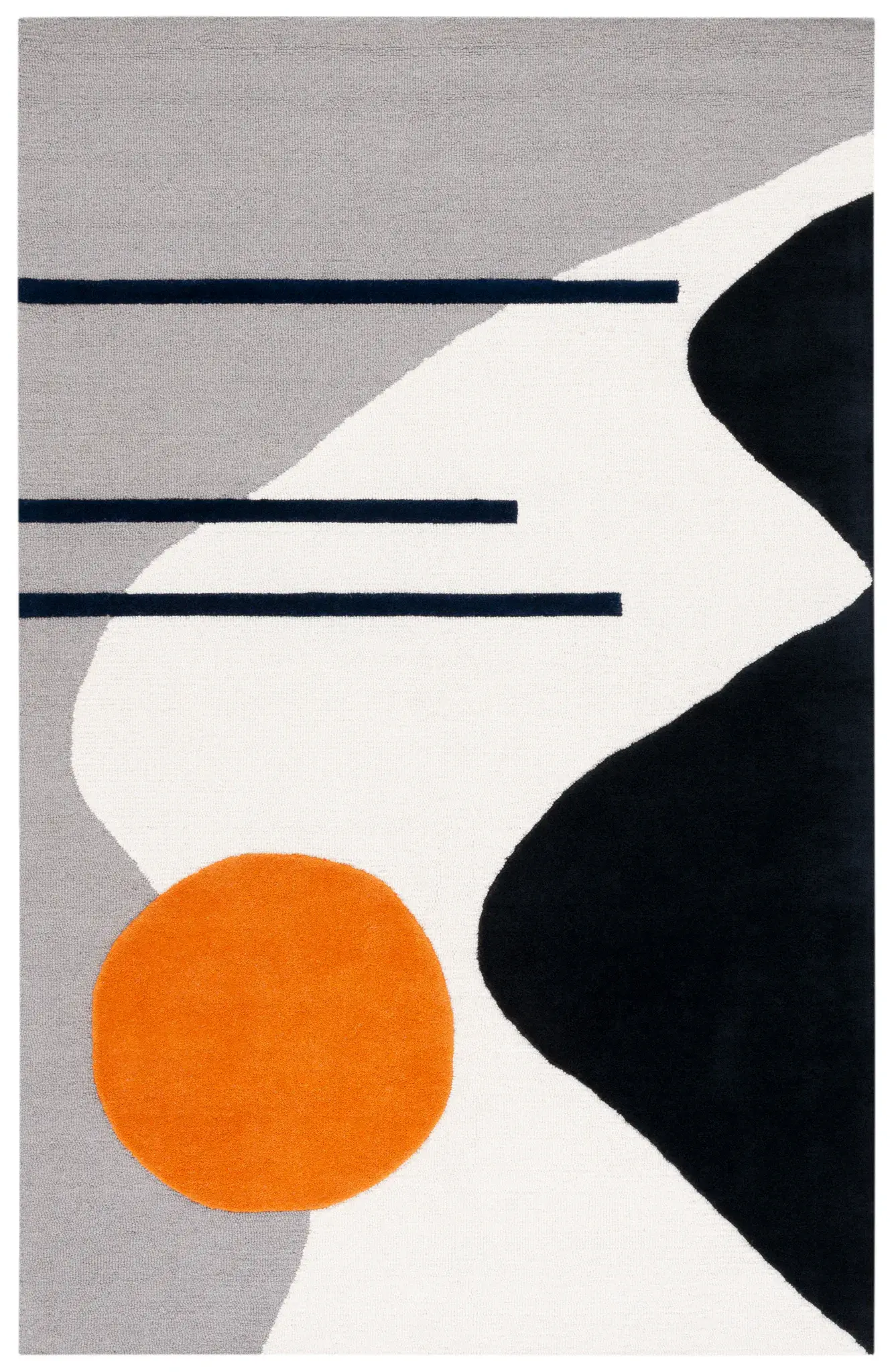 Rodeo Drive Abstract Landscape Hand-Tufted Wool Rug