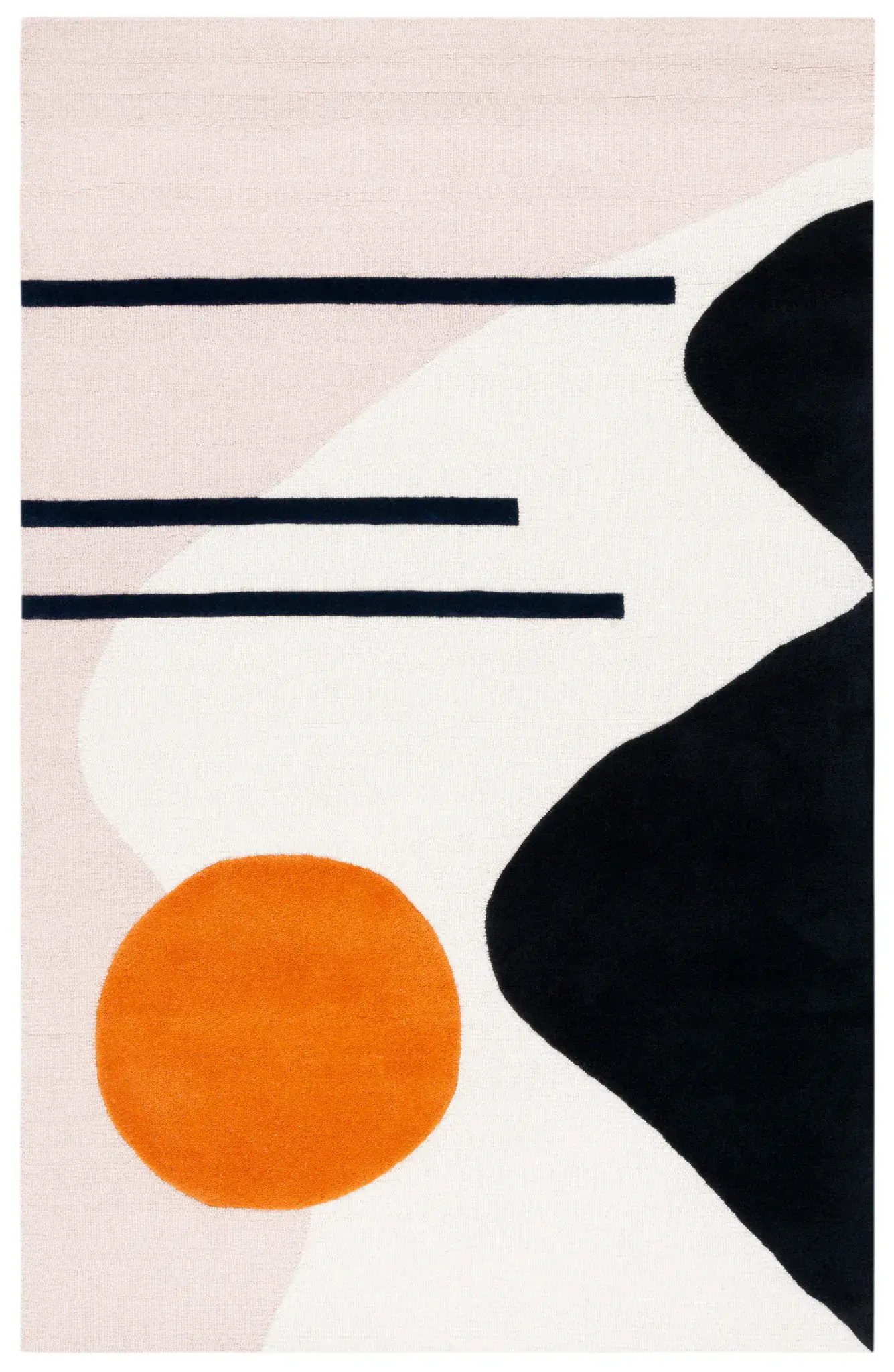 Rodeo Drive Abstract Landscape Hand-Tufted Wool Rug