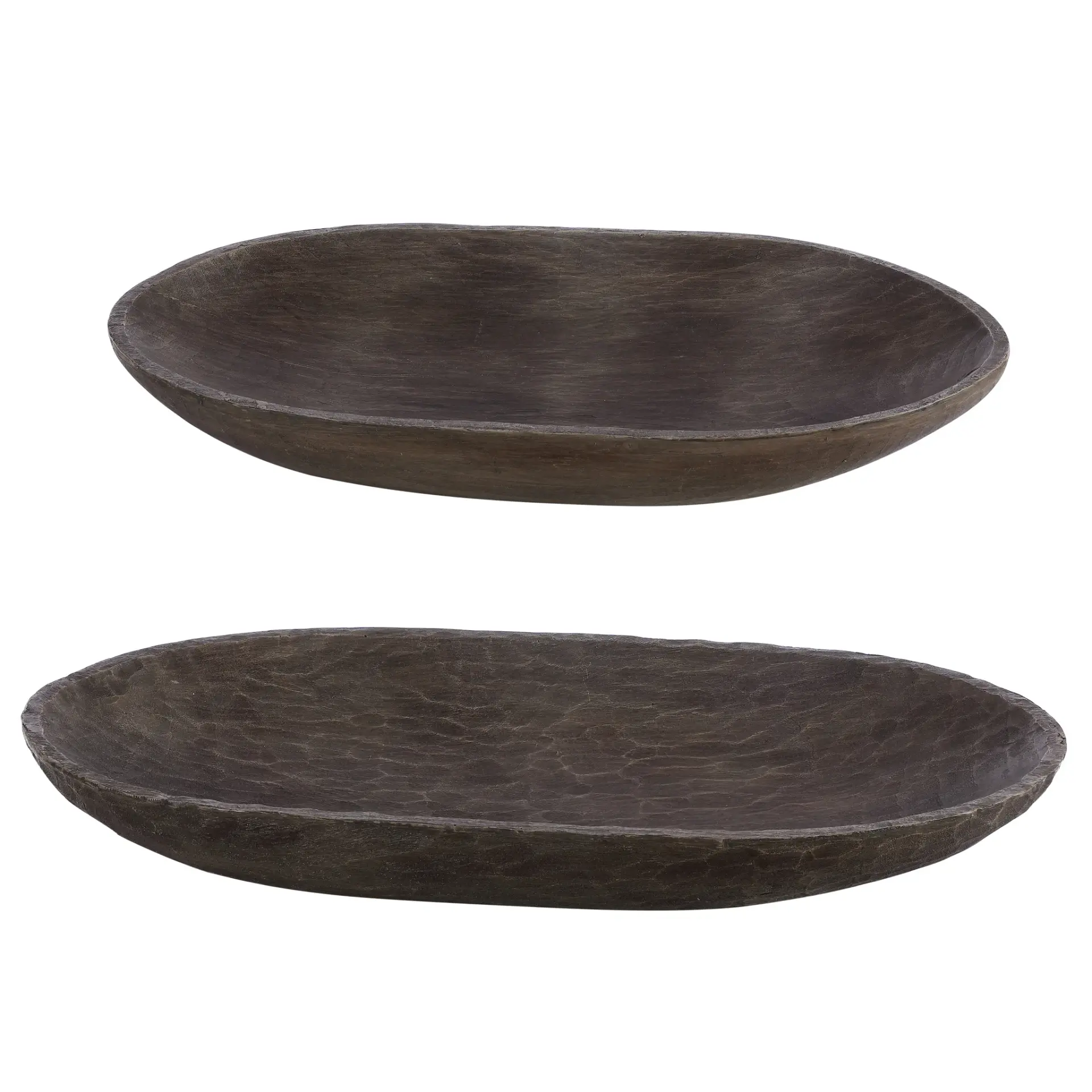 Trellen Polyresin Decor Bowls (Set Of 2)