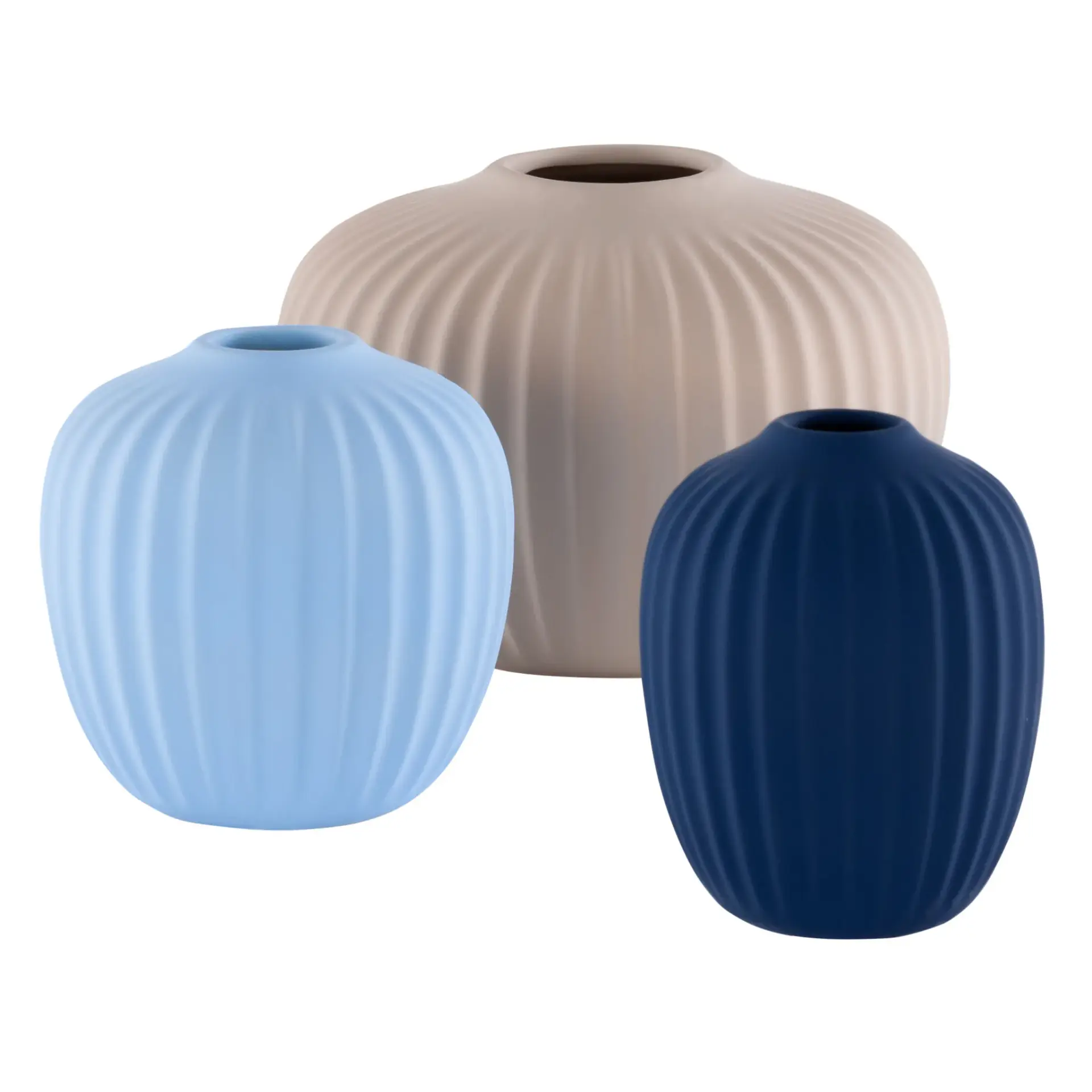 Jacie Ceramic Vase (Set Of 3)