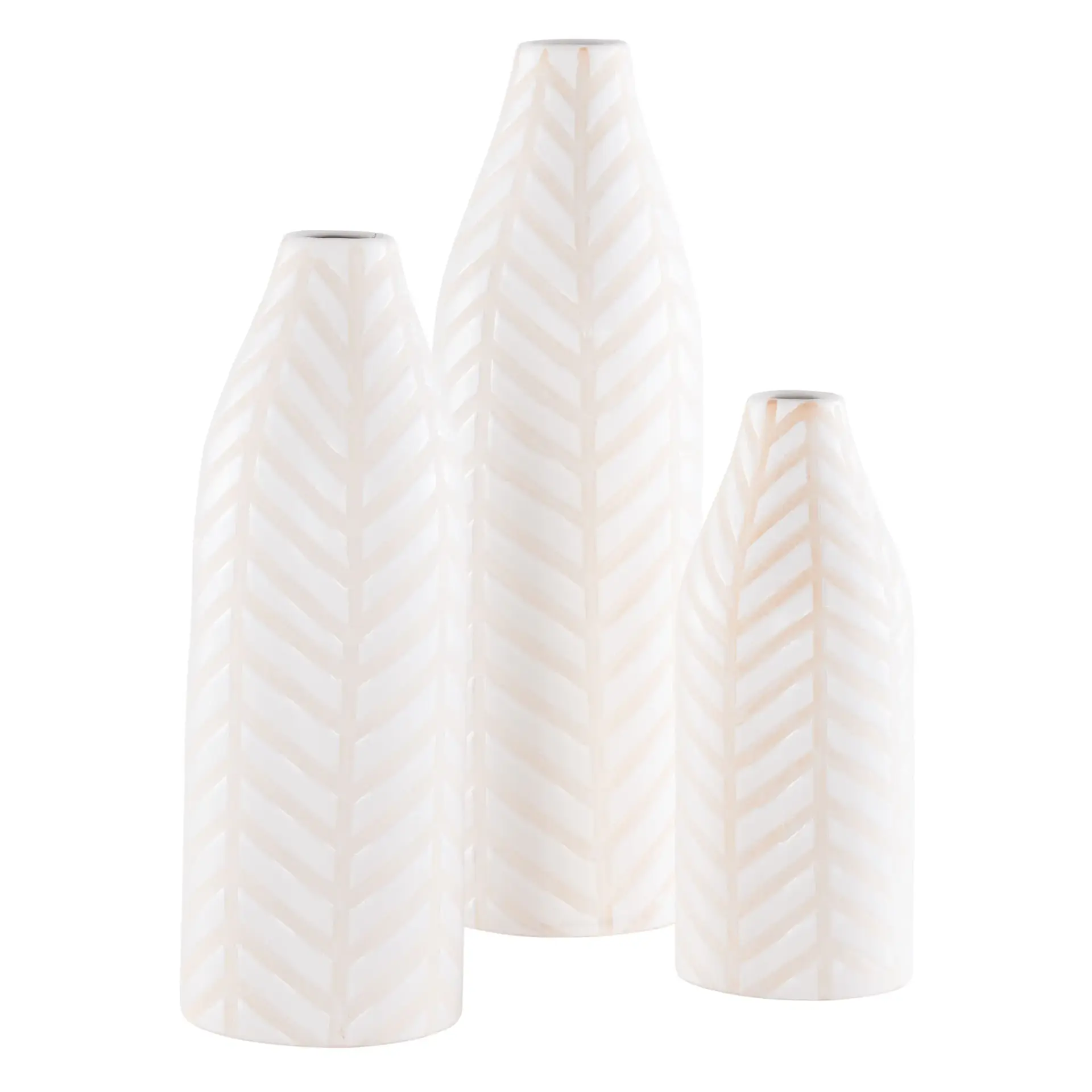 Lovetta Ceramic Vase (Set Of 3)