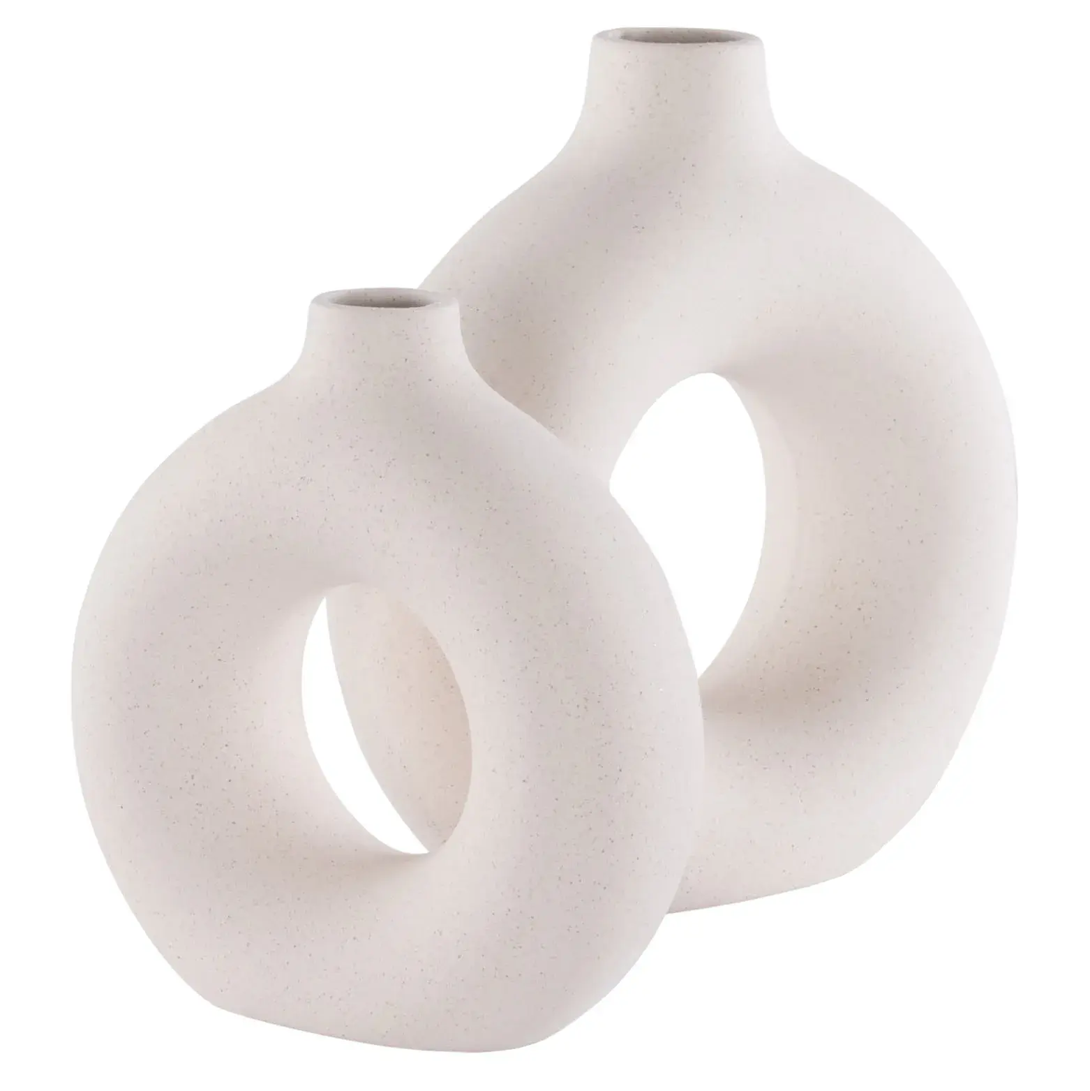 Avza Ceramic Vase (Set Of 2)