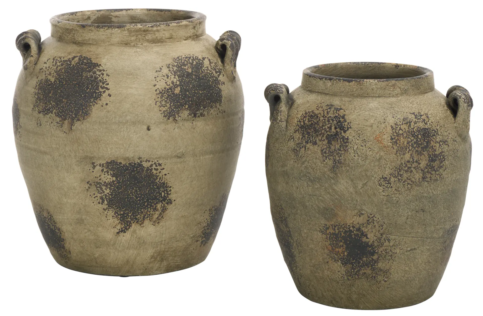 Rhodes Terracotta Vase (Set Of 2)