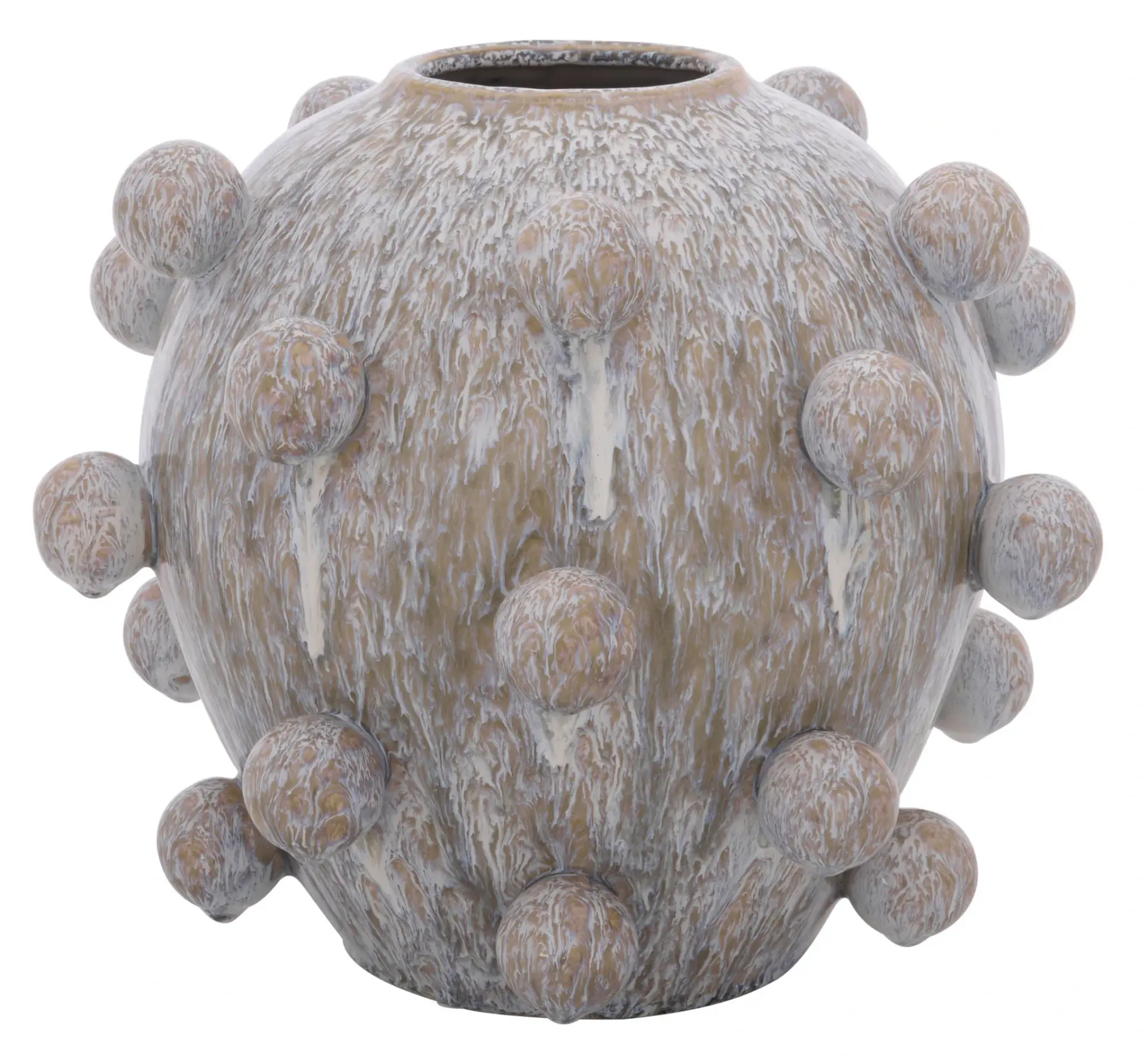 Clio 12 Orb Reactive Ceramic Vase