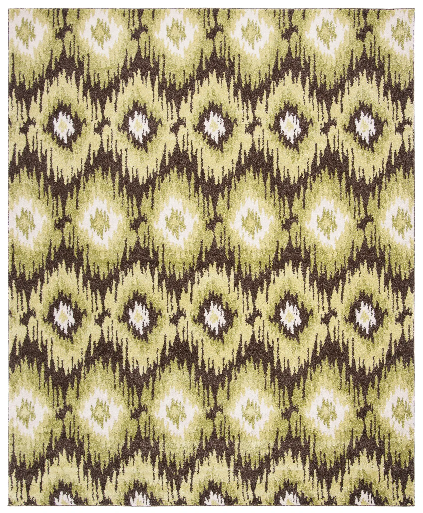 Retro Ikat Diamond Rug