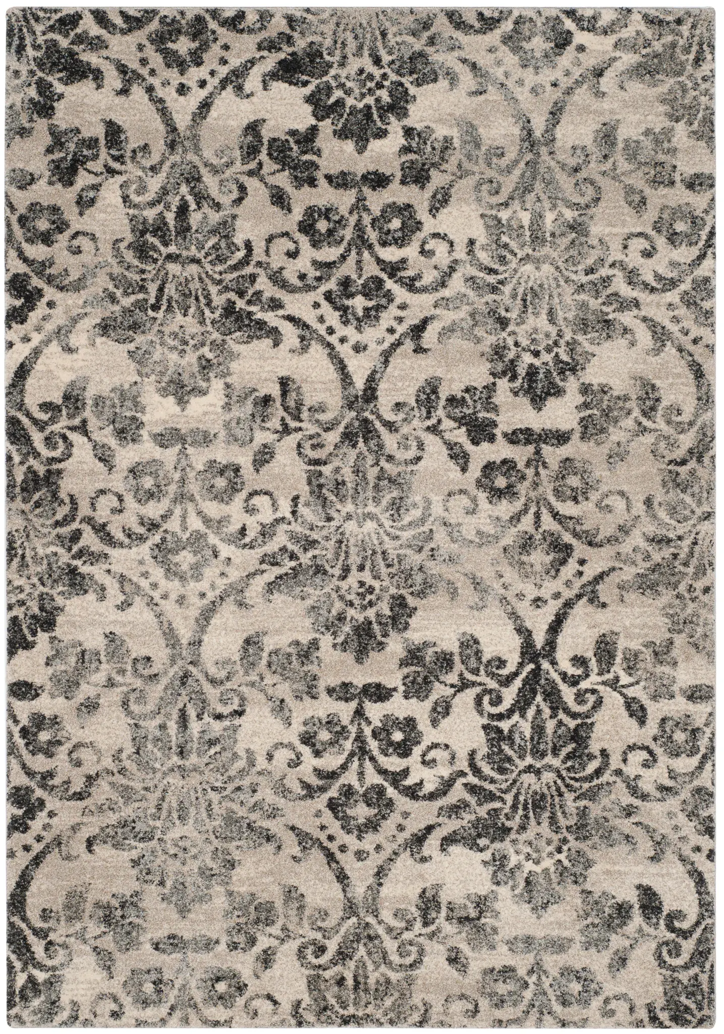 Retro Damask Rug
