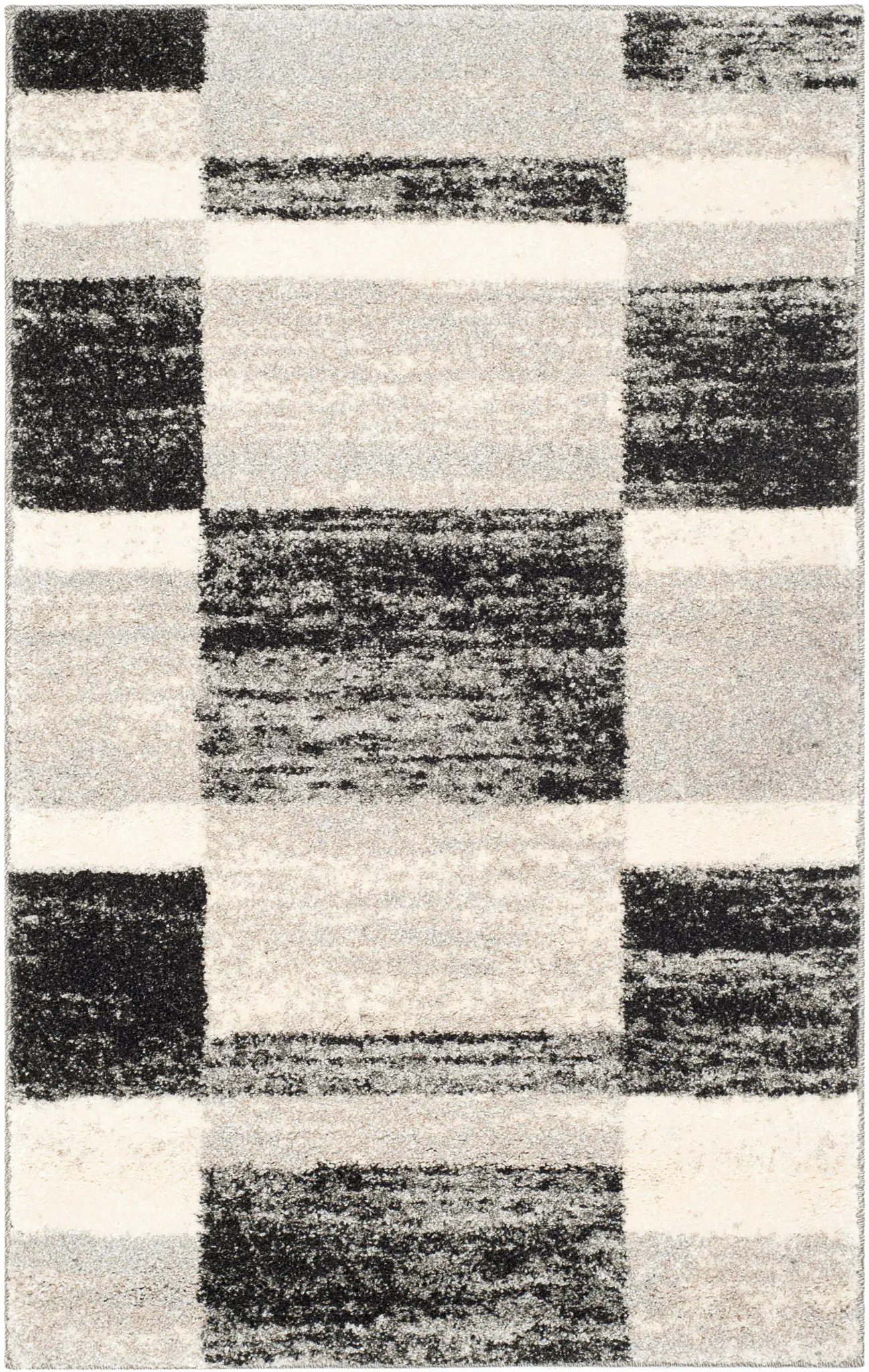Retro Modern Checkered Rug