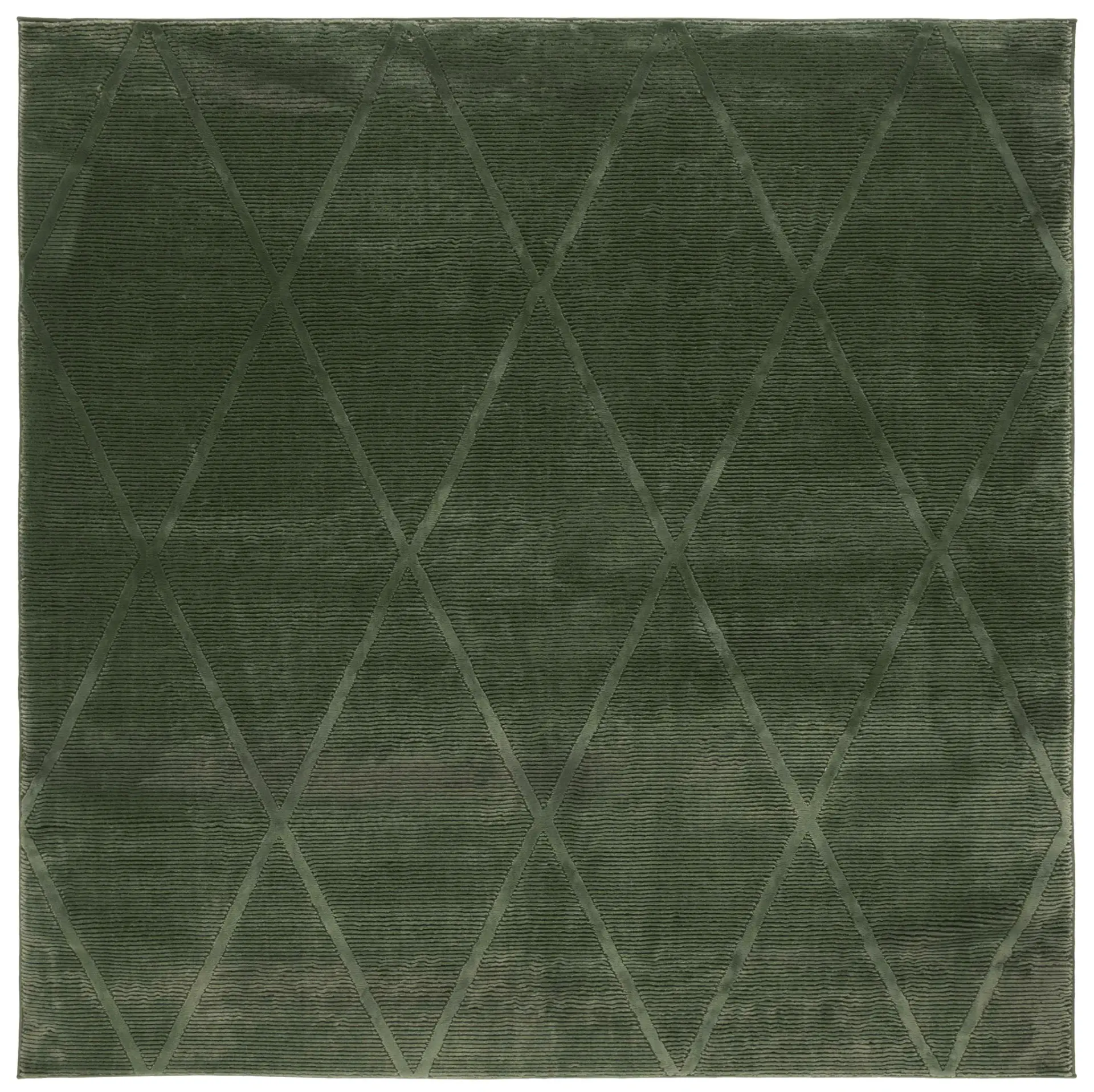Revive Carved Diamond Rug