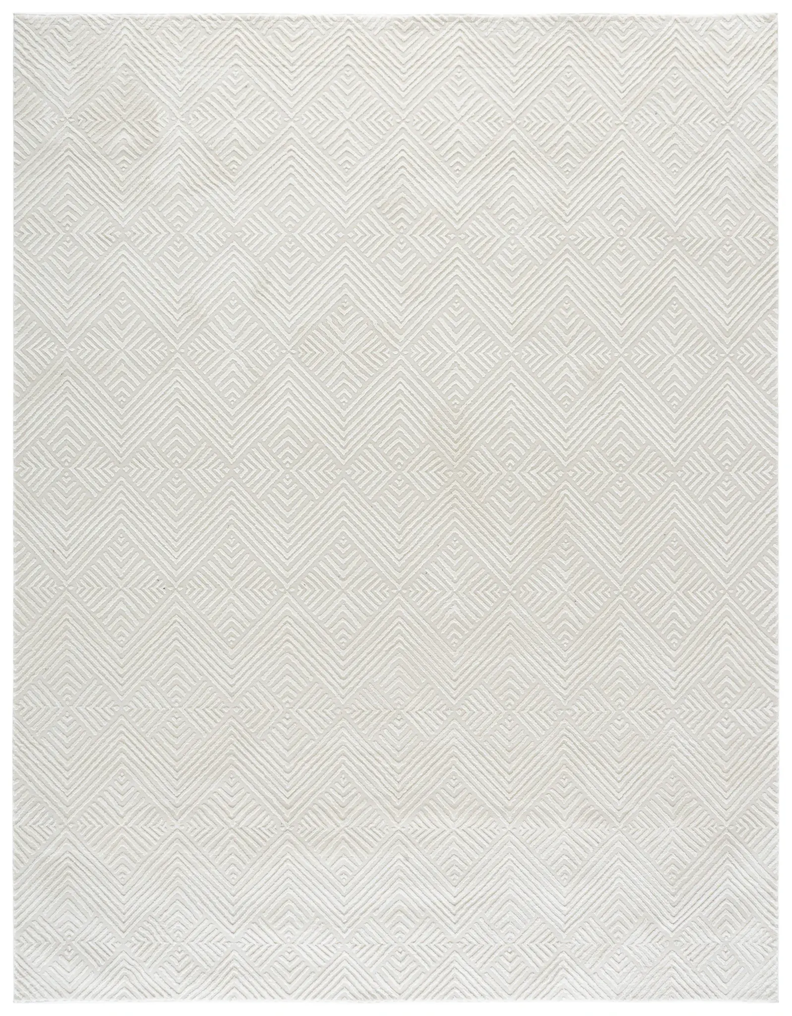 Revive Concentric Diamond Rug