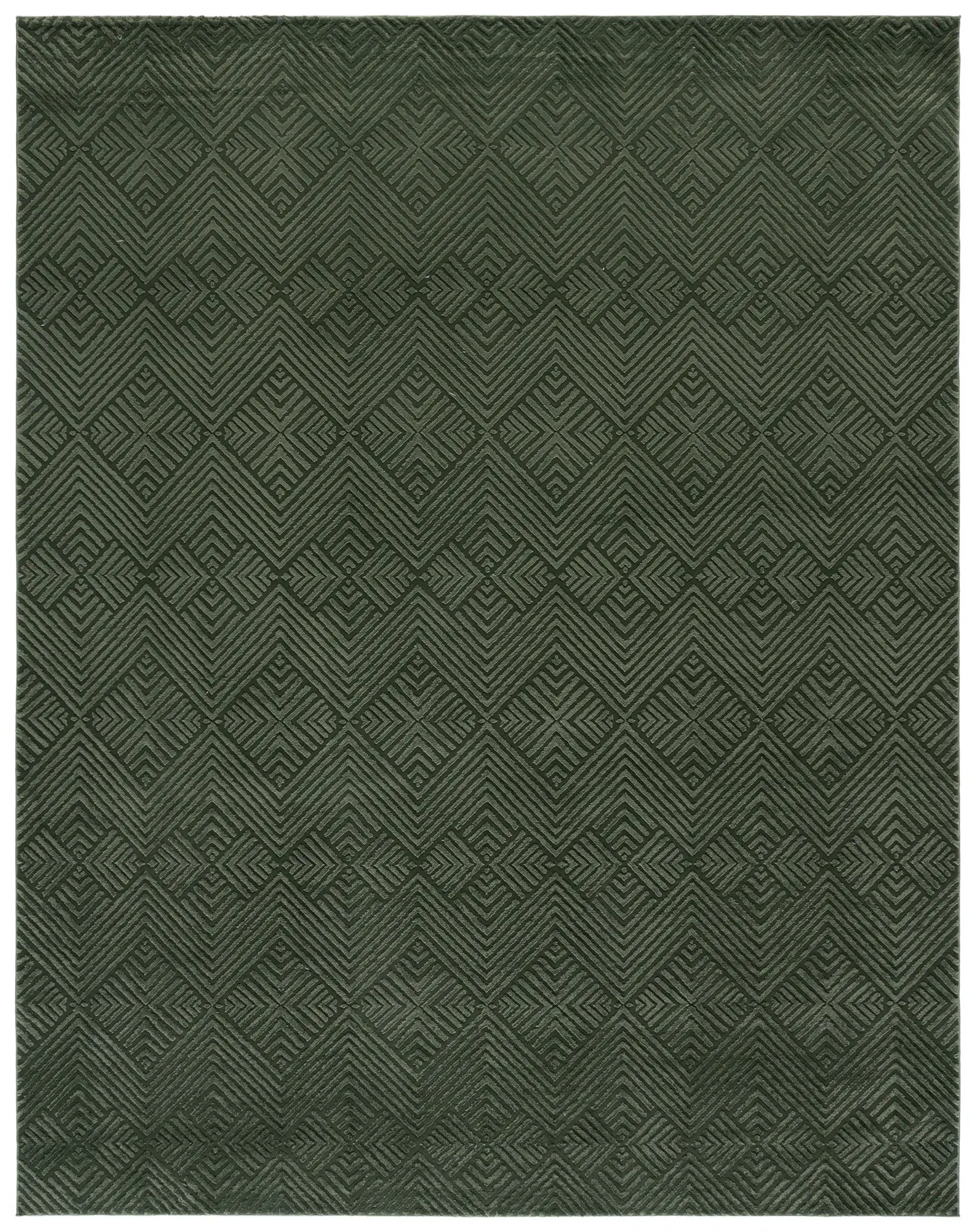 Revive Concentric Diamond Rug