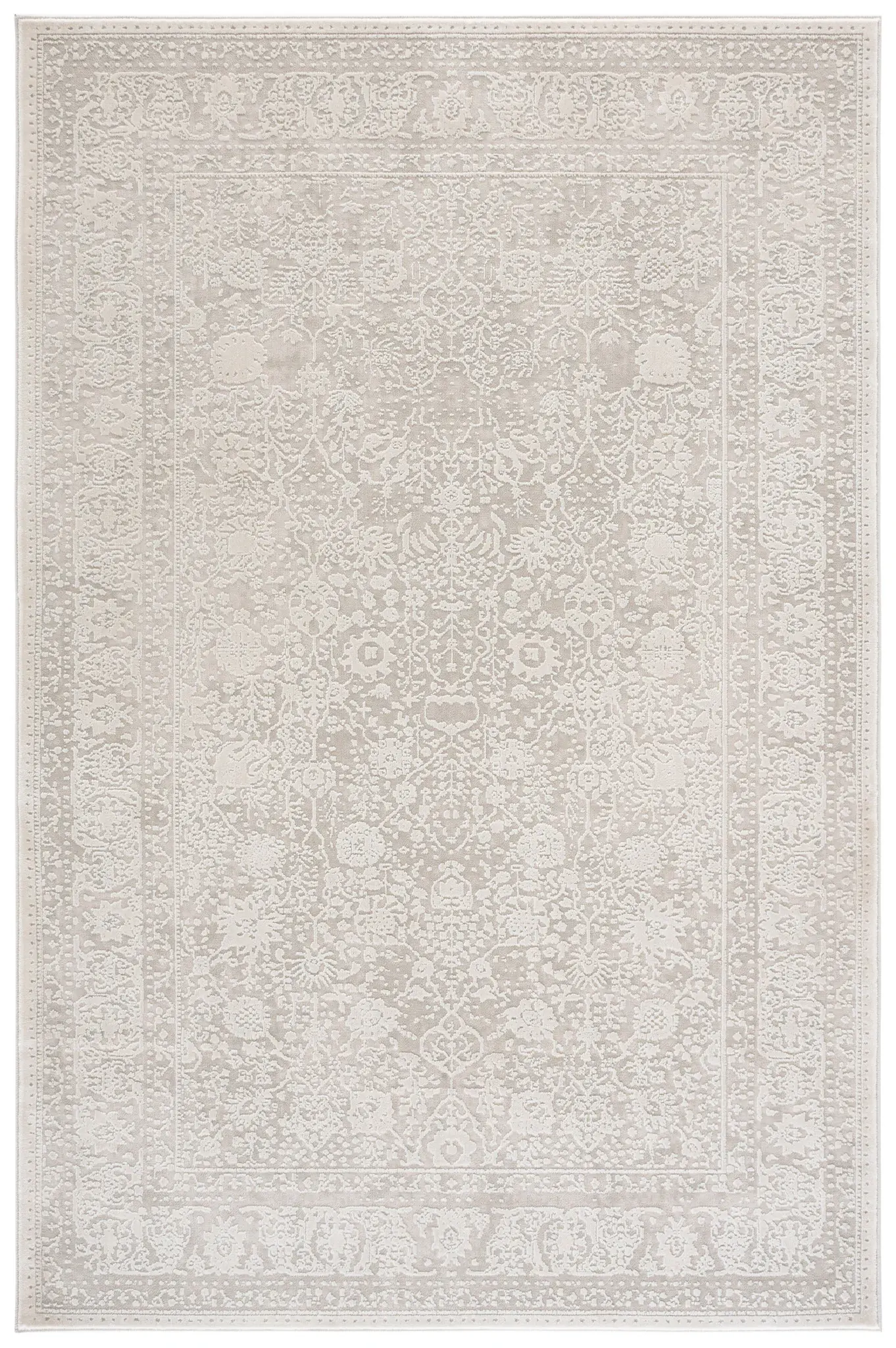 Reflection Faded Floral Allover Rug