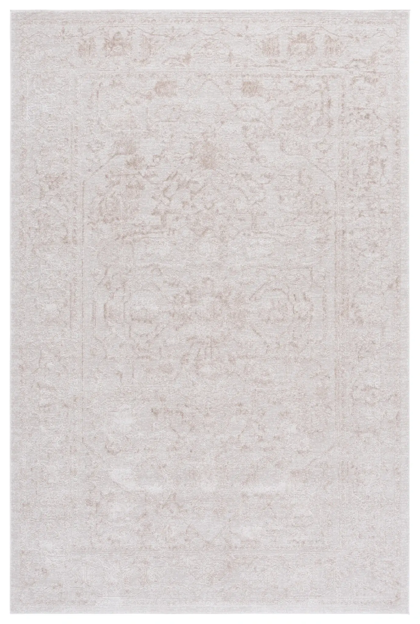 Reflection Faded Diamond Medallion Rug