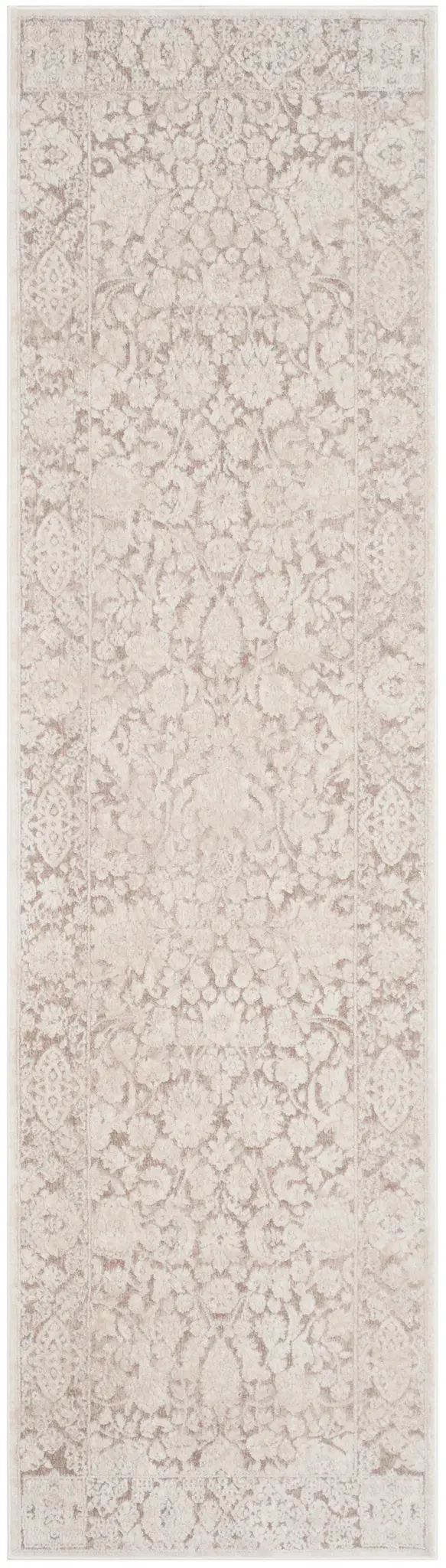 Reflection Bordered Floral Rug