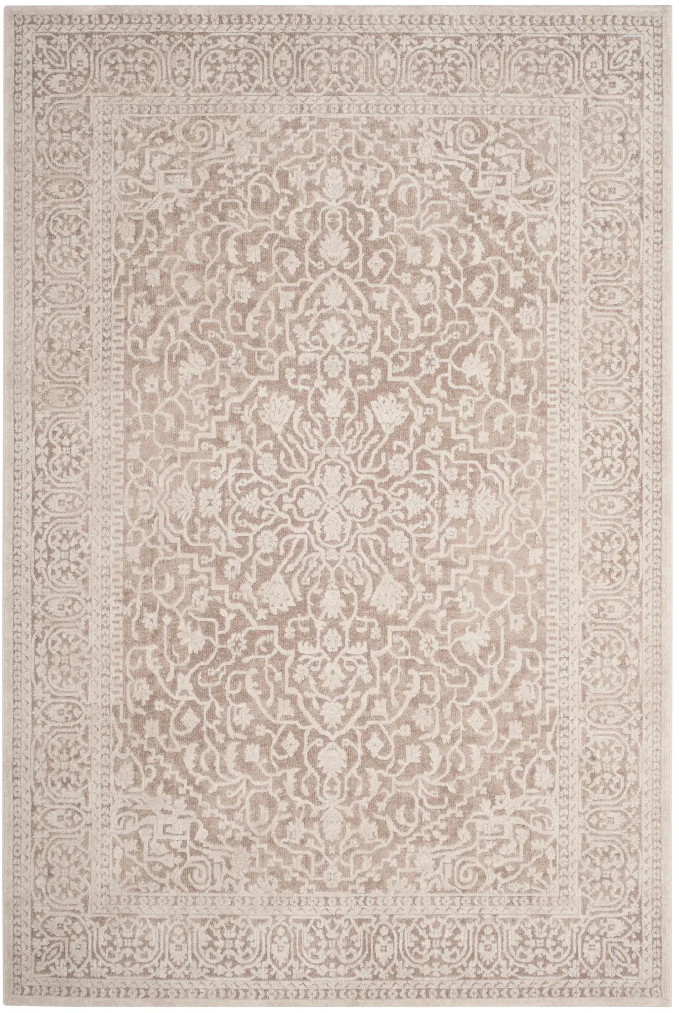 Reflection Faded Medallion Rug