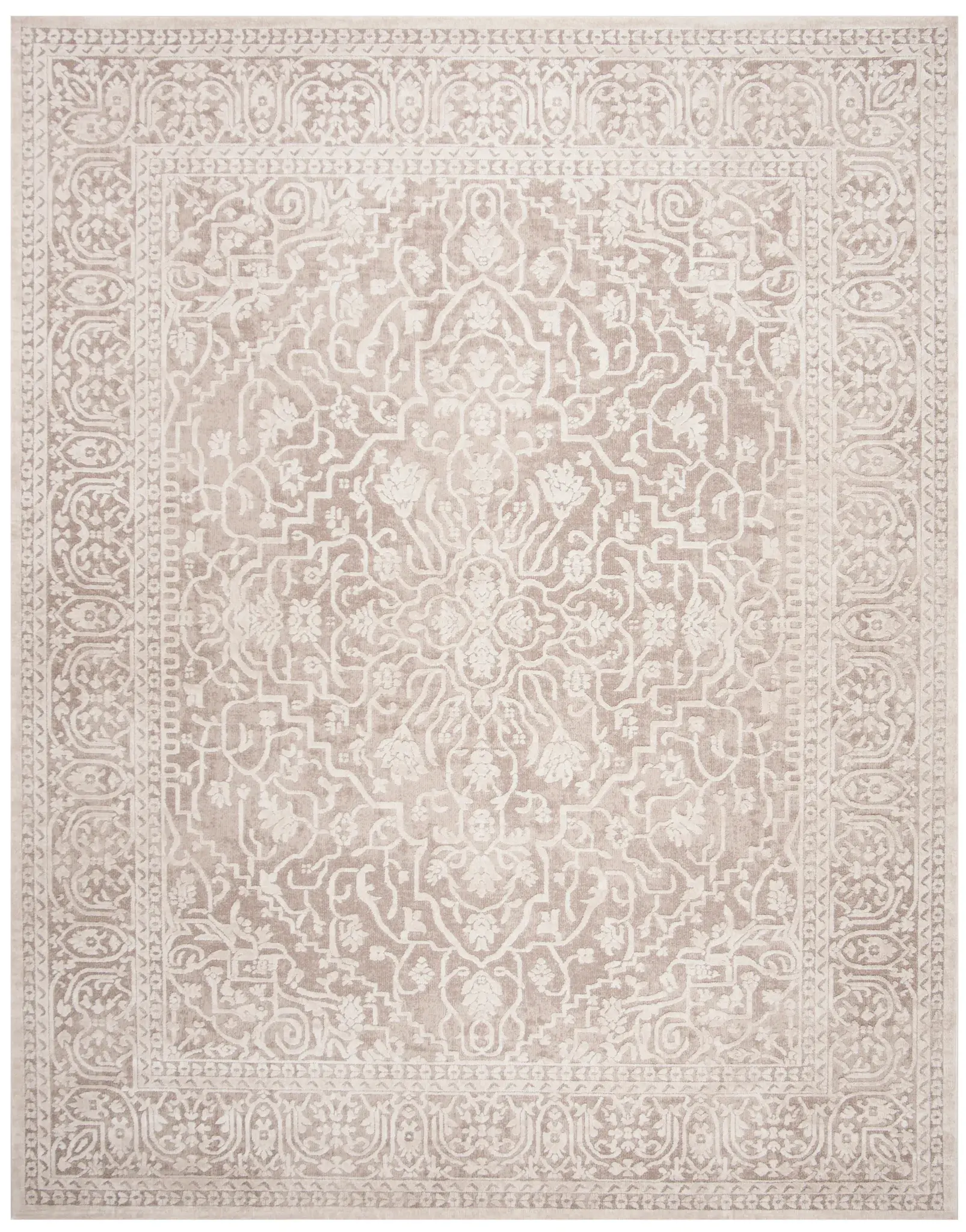 Reflection Faded Medallion Rug