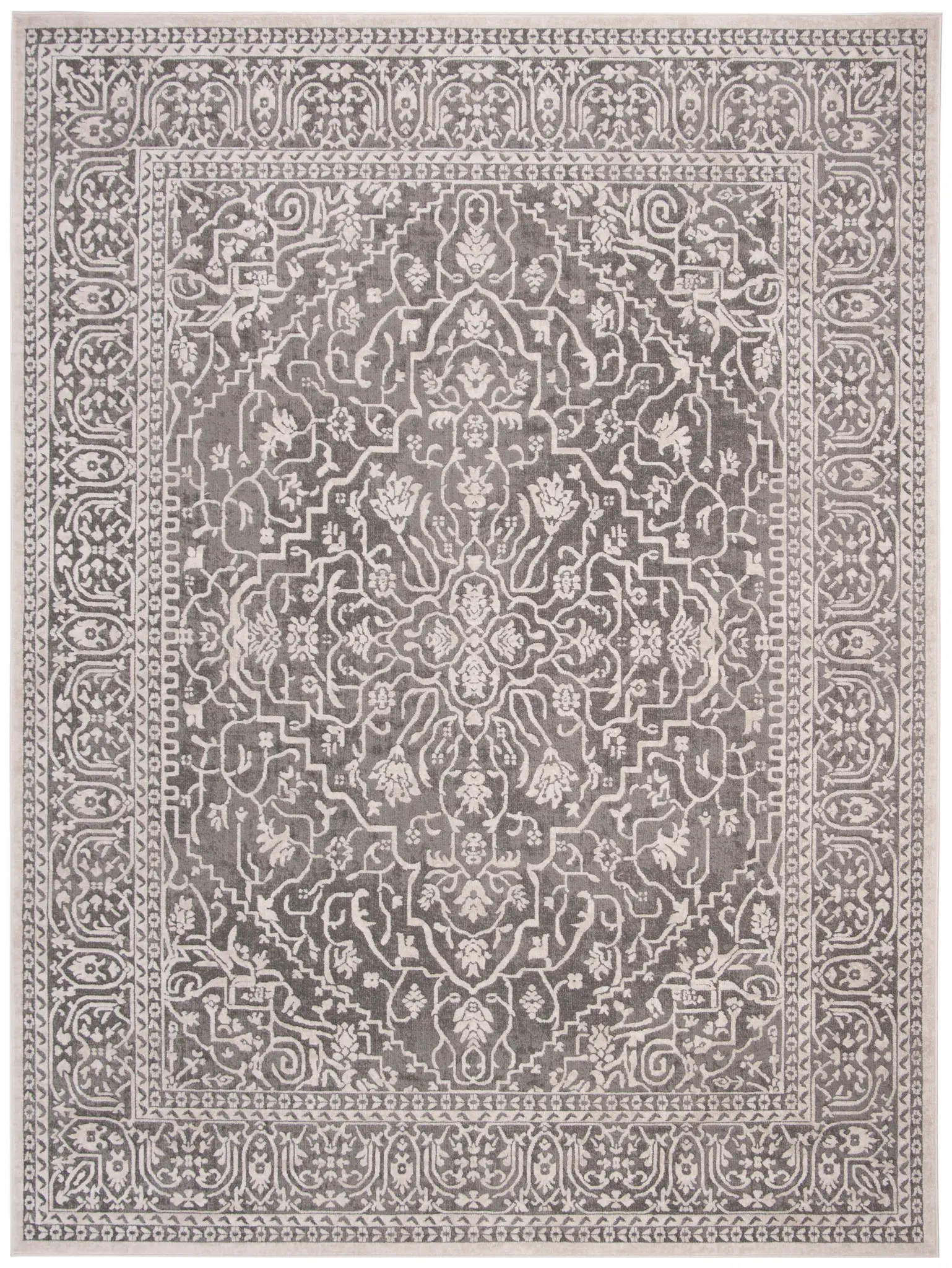 Reflection Faded Medallion Rug