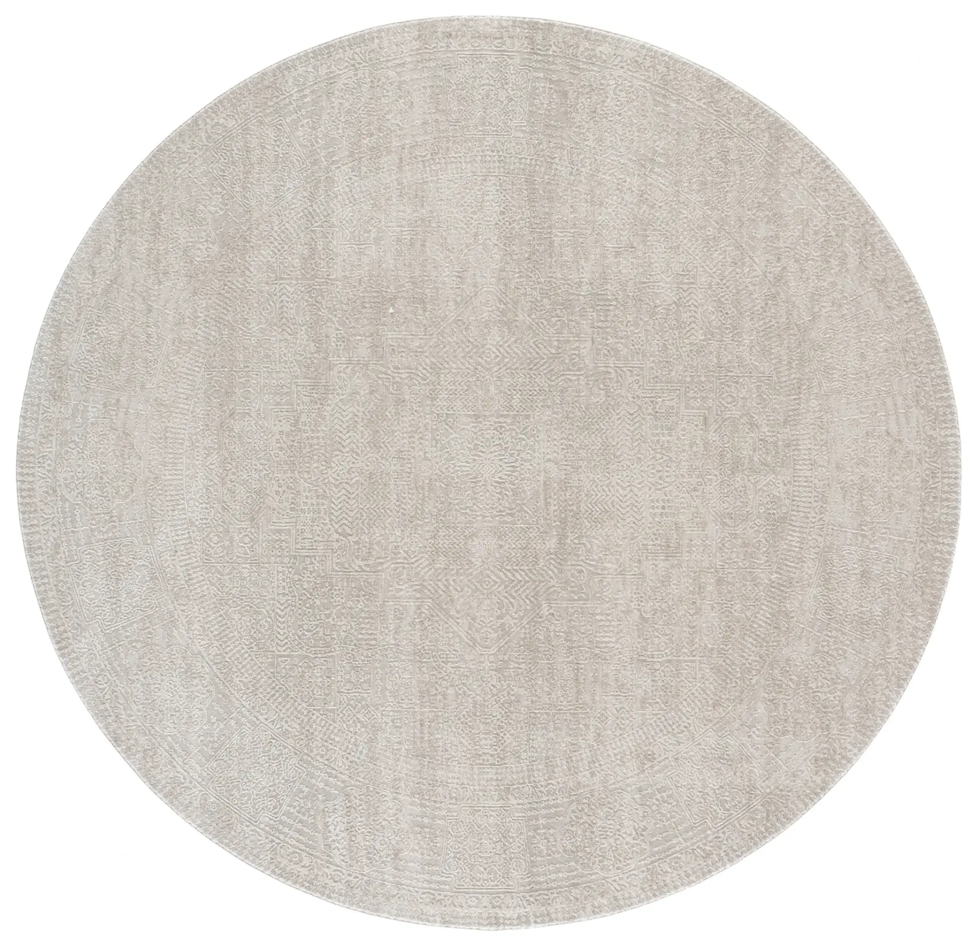Reflection Evoke Distressed Medallion Rug