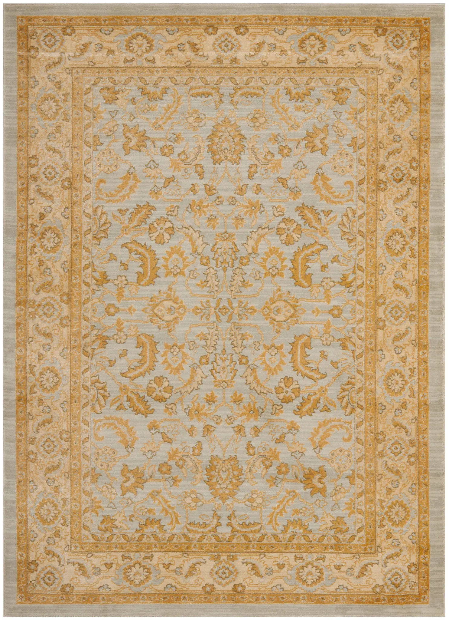 Ralph Lauren Antiquities Floral Border Rug