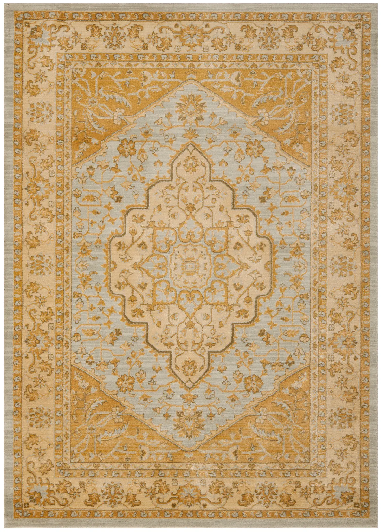 Ralph Lauren Classic Medallion Bordered Rug