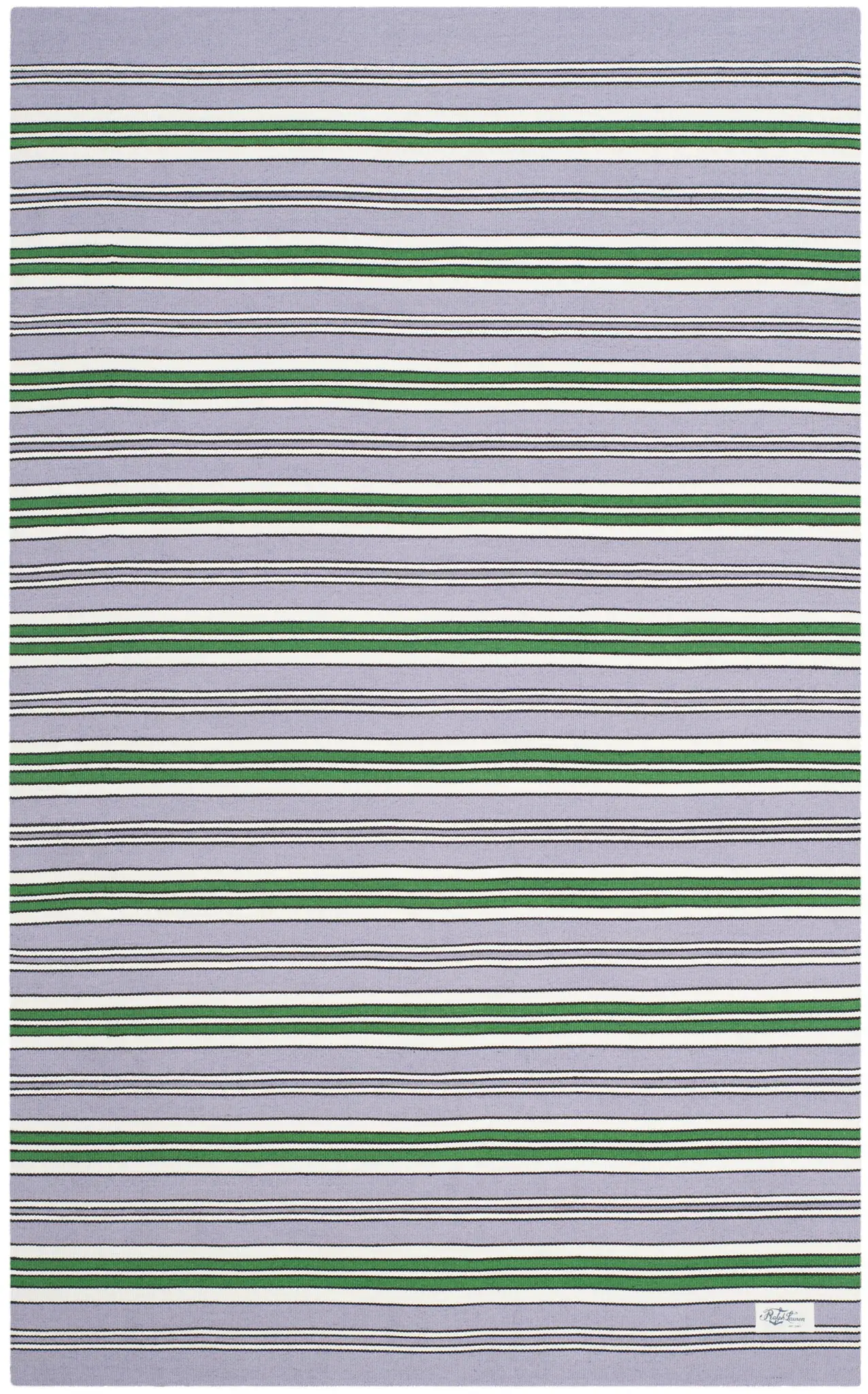 Ralph Lauren Racing Point Stripe Hand-Woven Rug