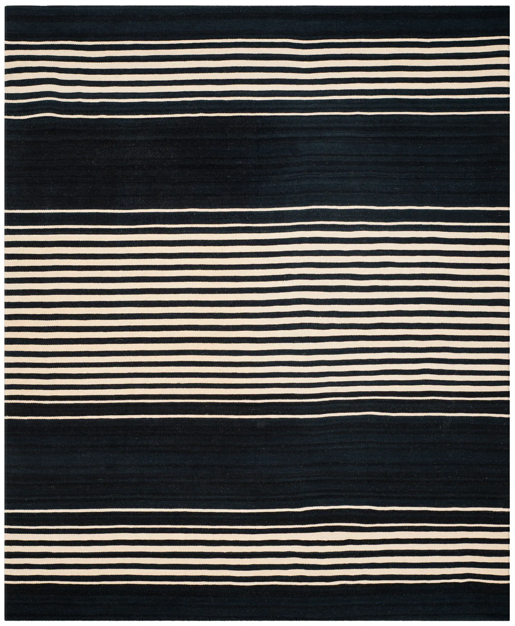 Ralph Lauren Bluff Point Stripe Hand-Woven Wool Rug