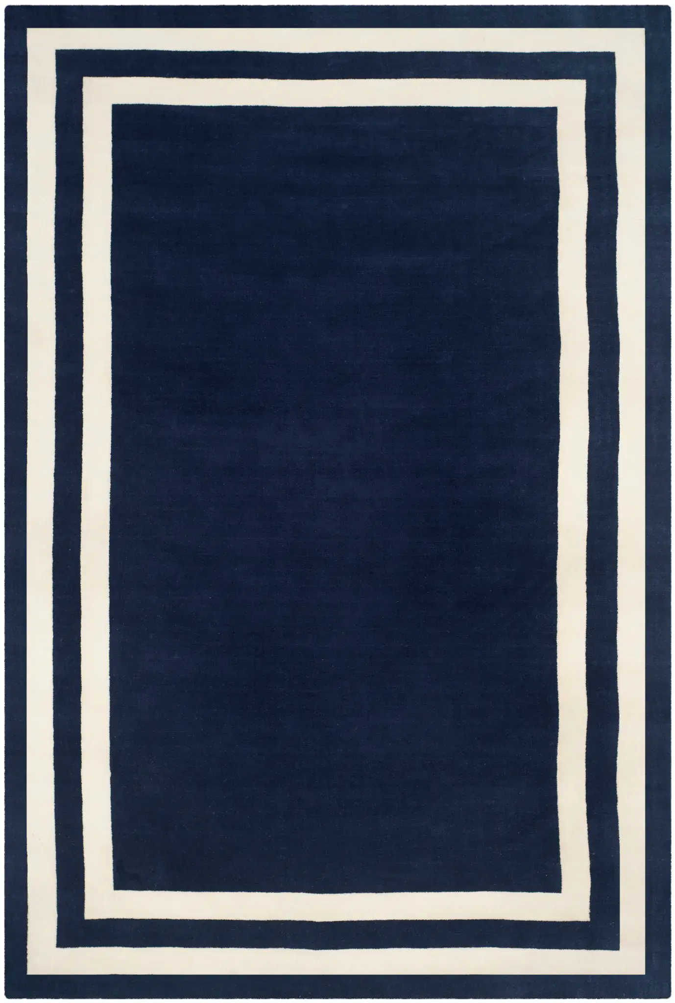Ralph Lauren Fitzgerald Border Hand-Loomed Wool Rug