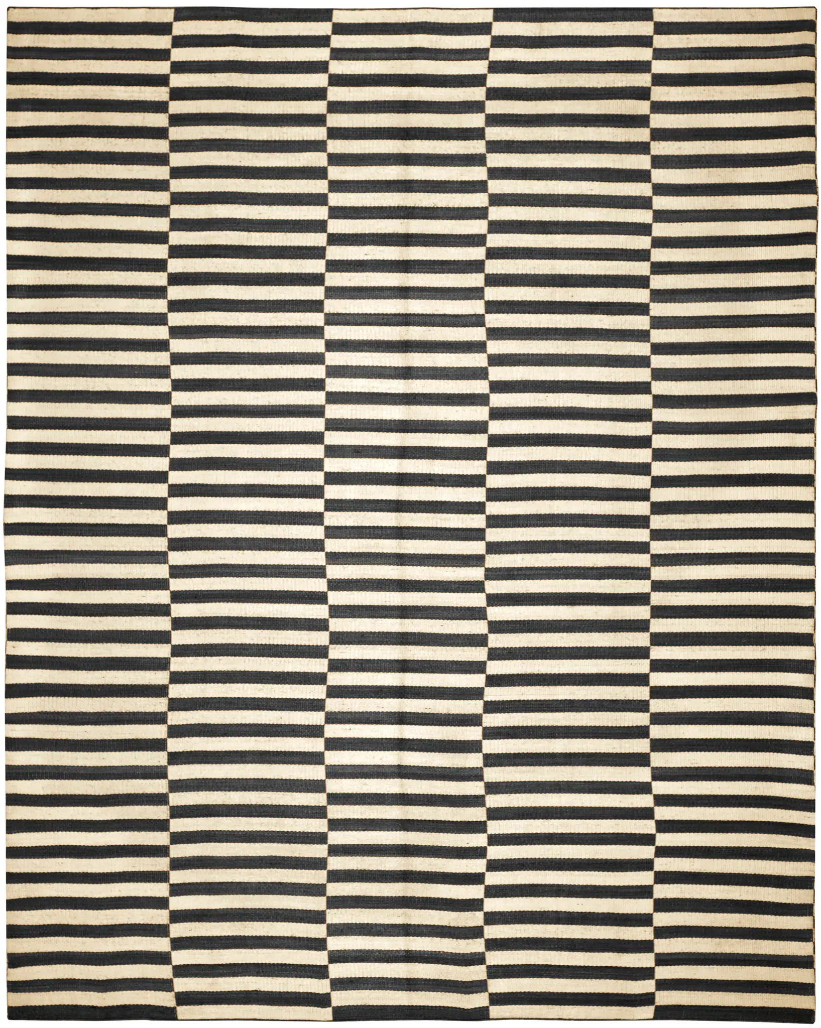Ralph Lauren Cameron Stripe Hand-Woven Viscose Rug
