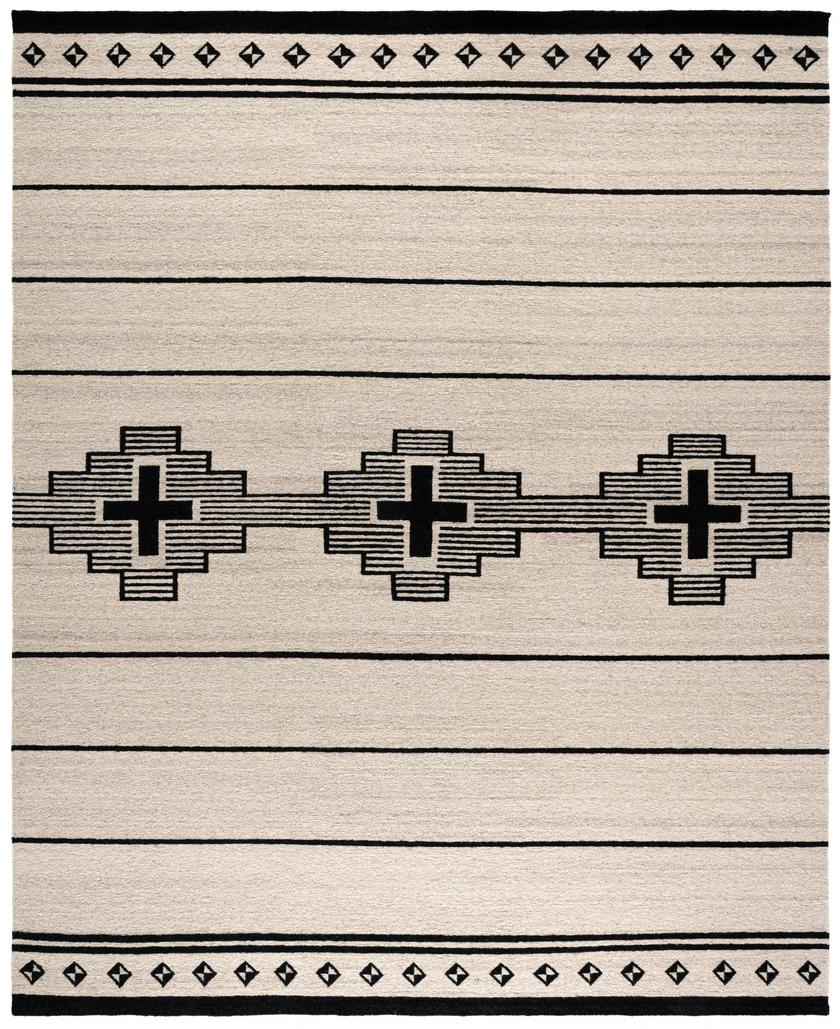Ralph Lauren RL x Tyler Glasses Standing Crosses Soumak-Woven Wool Rug