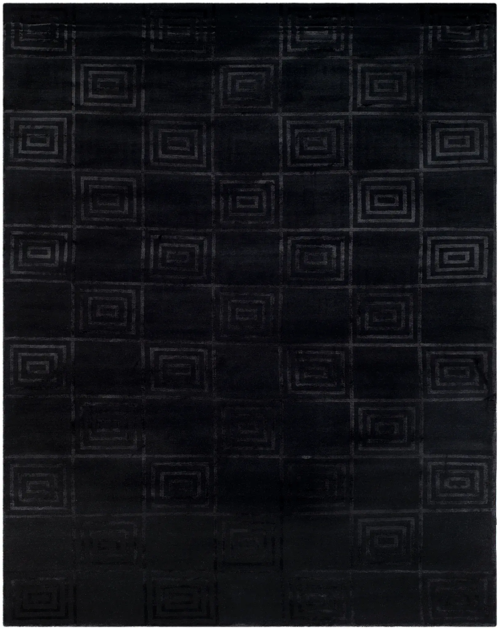 Ralph Lauren Alistair Tiles Concentric Squares Hand-Knotted Rug
