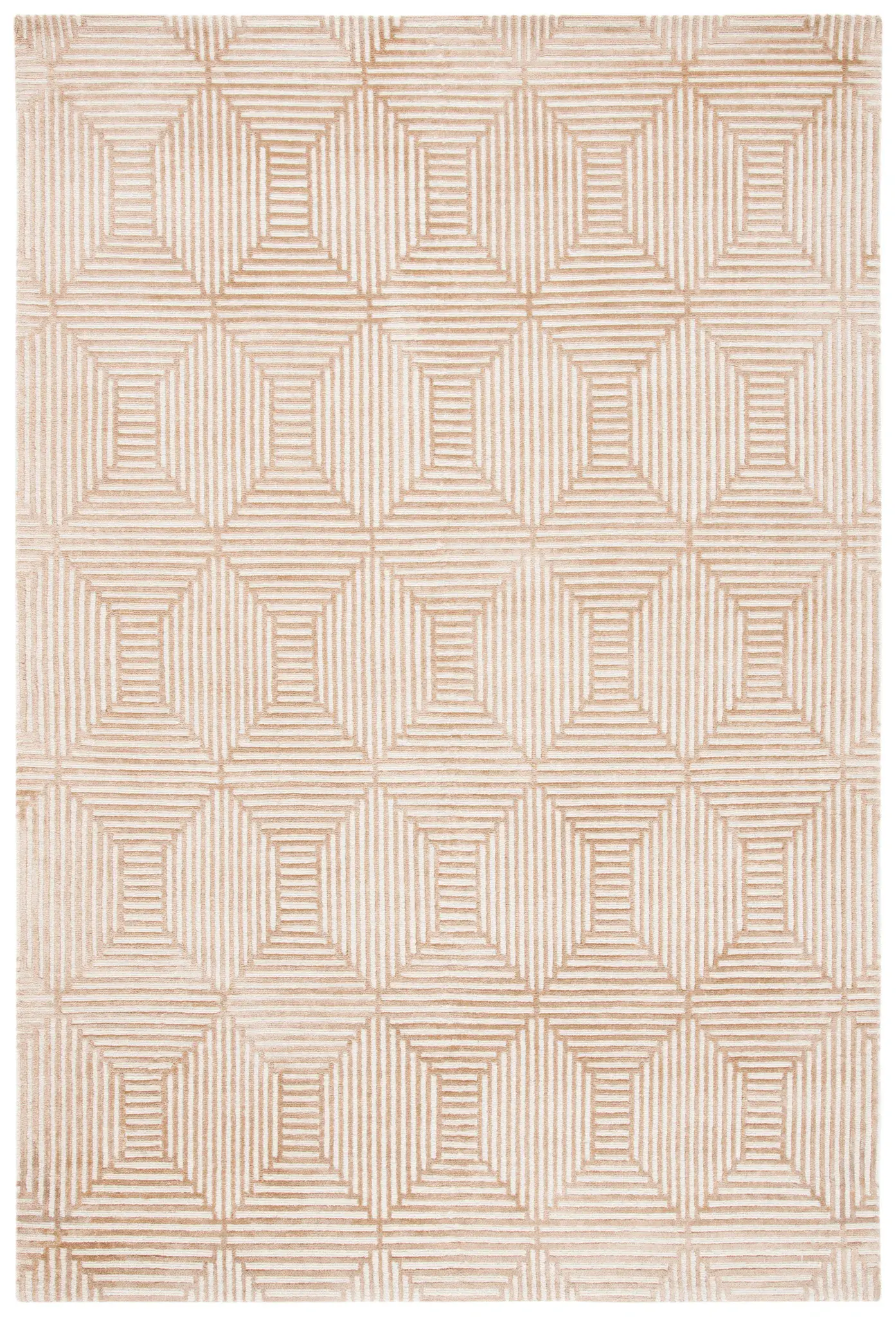 Ralph Lauren Cuvette Concentric Box Hand-Knotted Rug