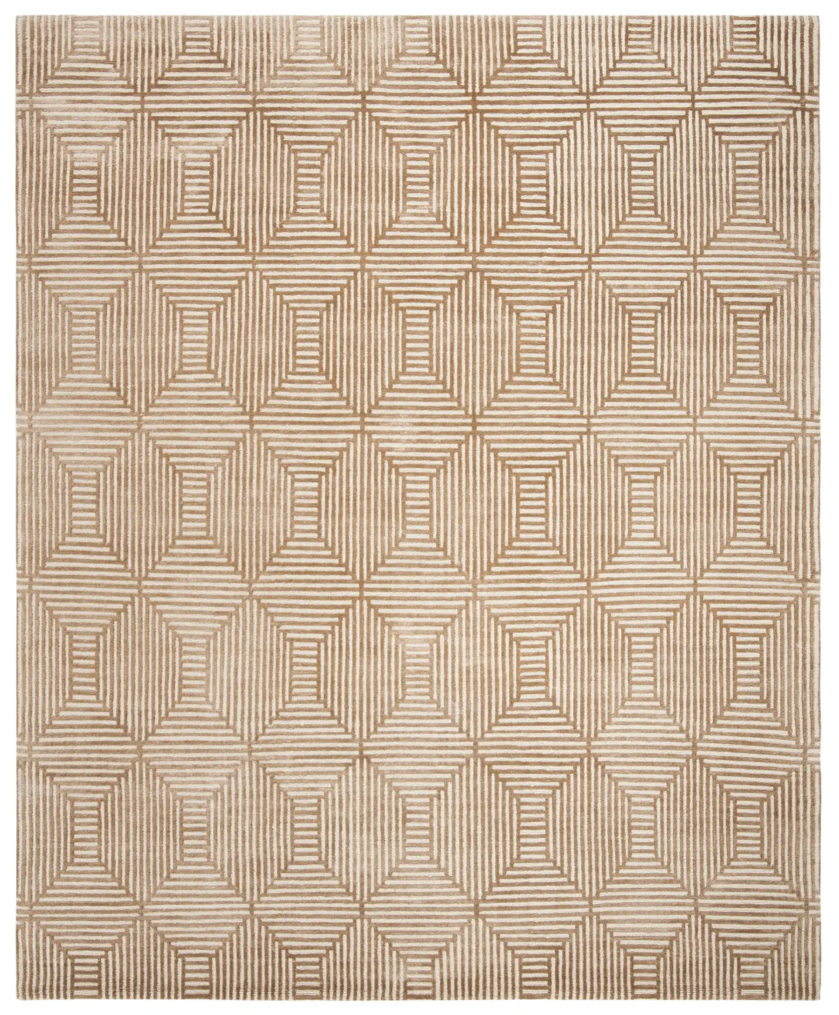 Ralph Lauren Cuvette Concentric Box Hand-Knotted Rug