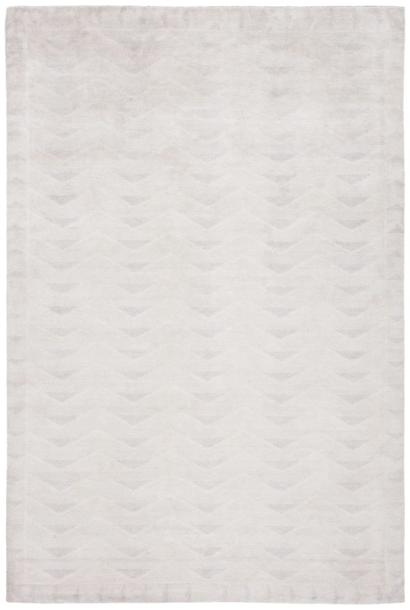 Ralph Lauren Bibelot Chevron Border Hand-Knotted Rug