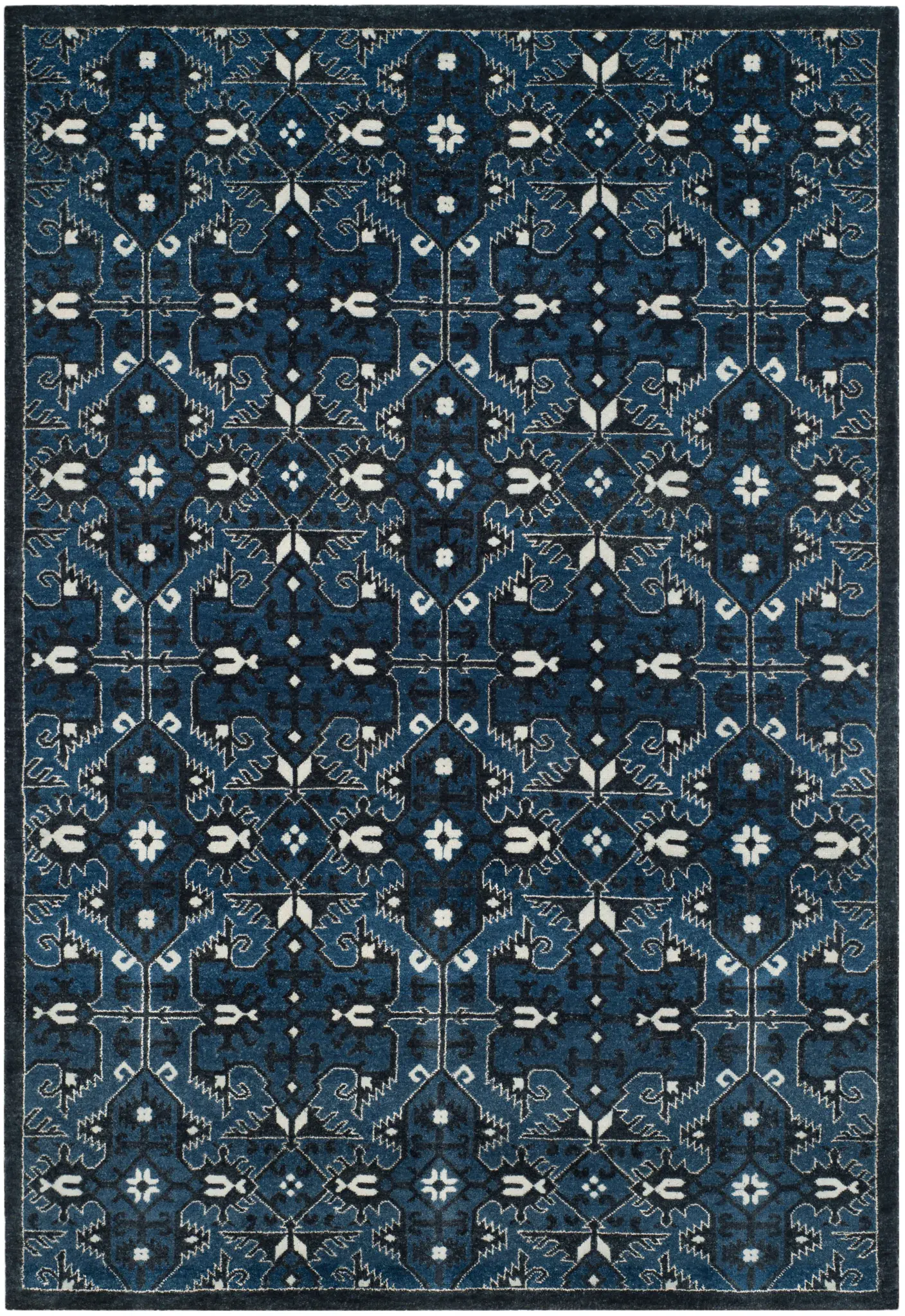 Ralph Lauren Sheldon Knit Lattice Hand-Knotted Rug
