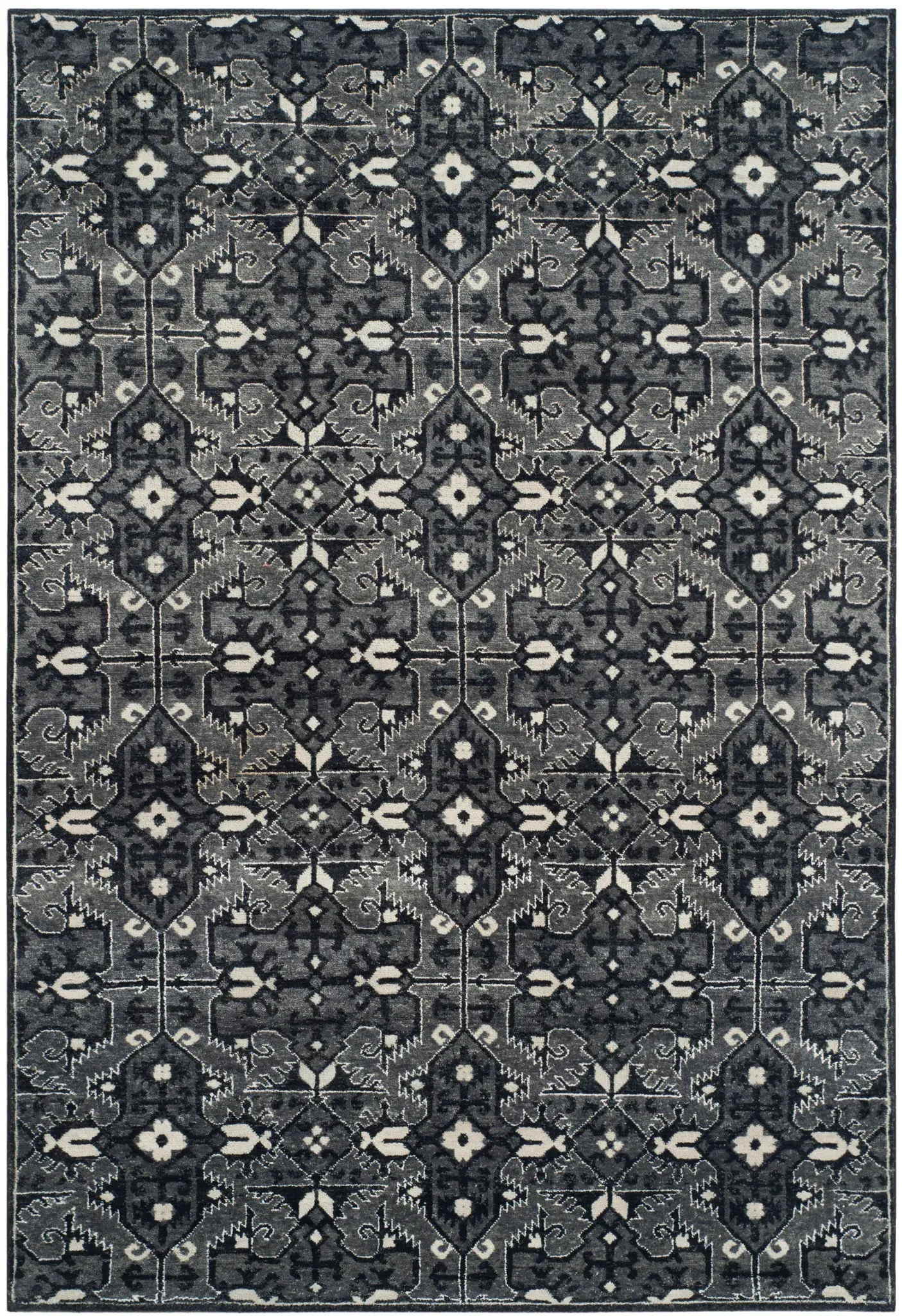 Ralph Lauren Sheldon Knit Lattice Hand-Knotted Rug