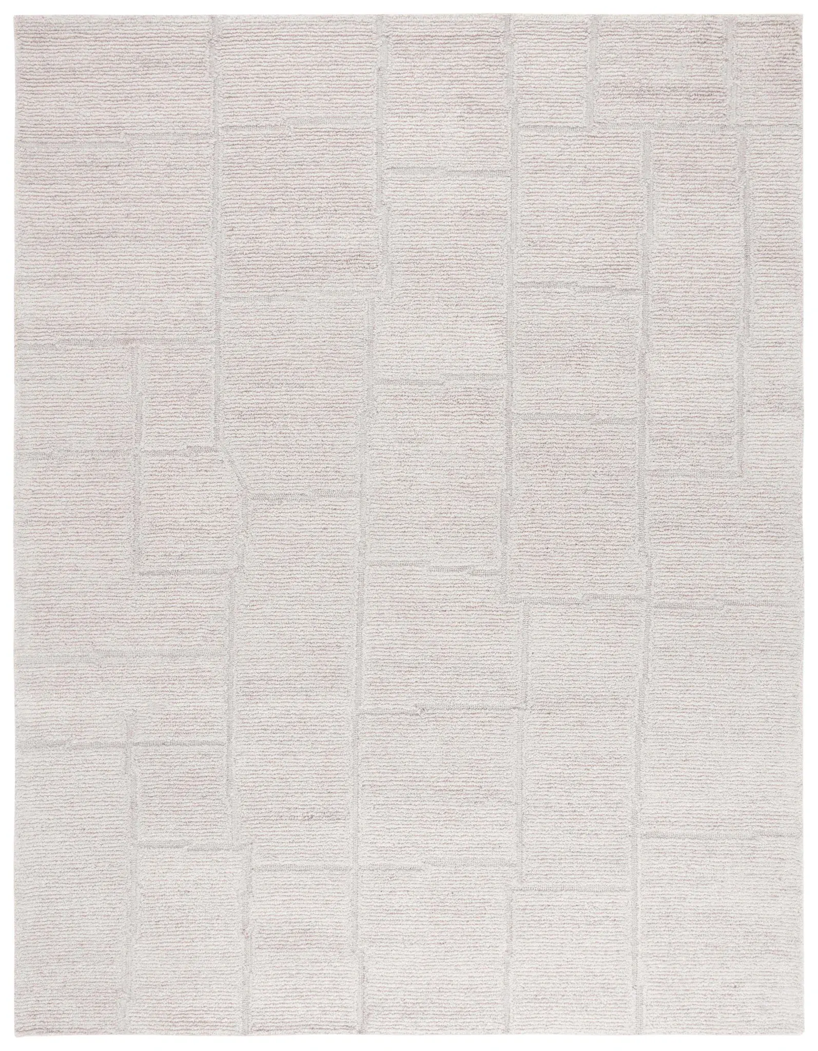 Renewal Block Grid Hand-Tufted Rug