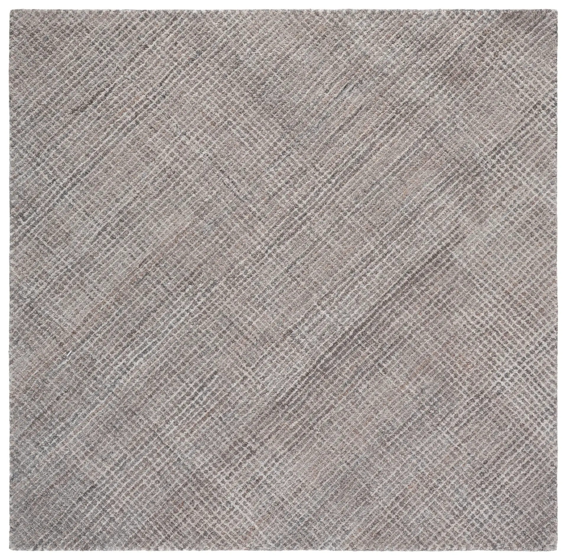 Renewal Diagonal Crosshatch Hand-Tufted Rug