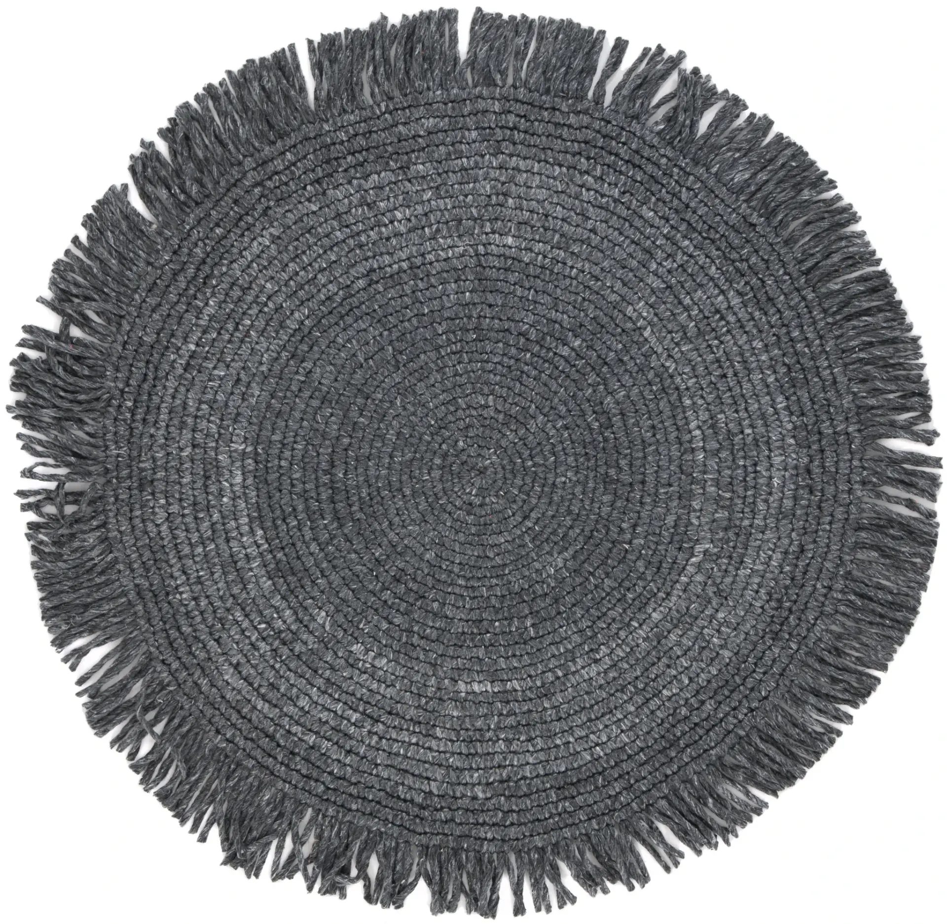 Renewal Coastal Solid Braided Hand-Woven Rug