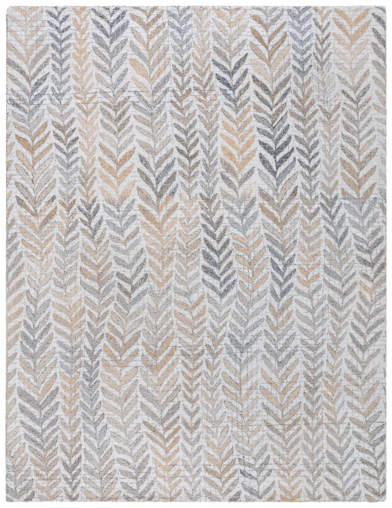 Renewal Leaf Column Hand-Tufted Rug